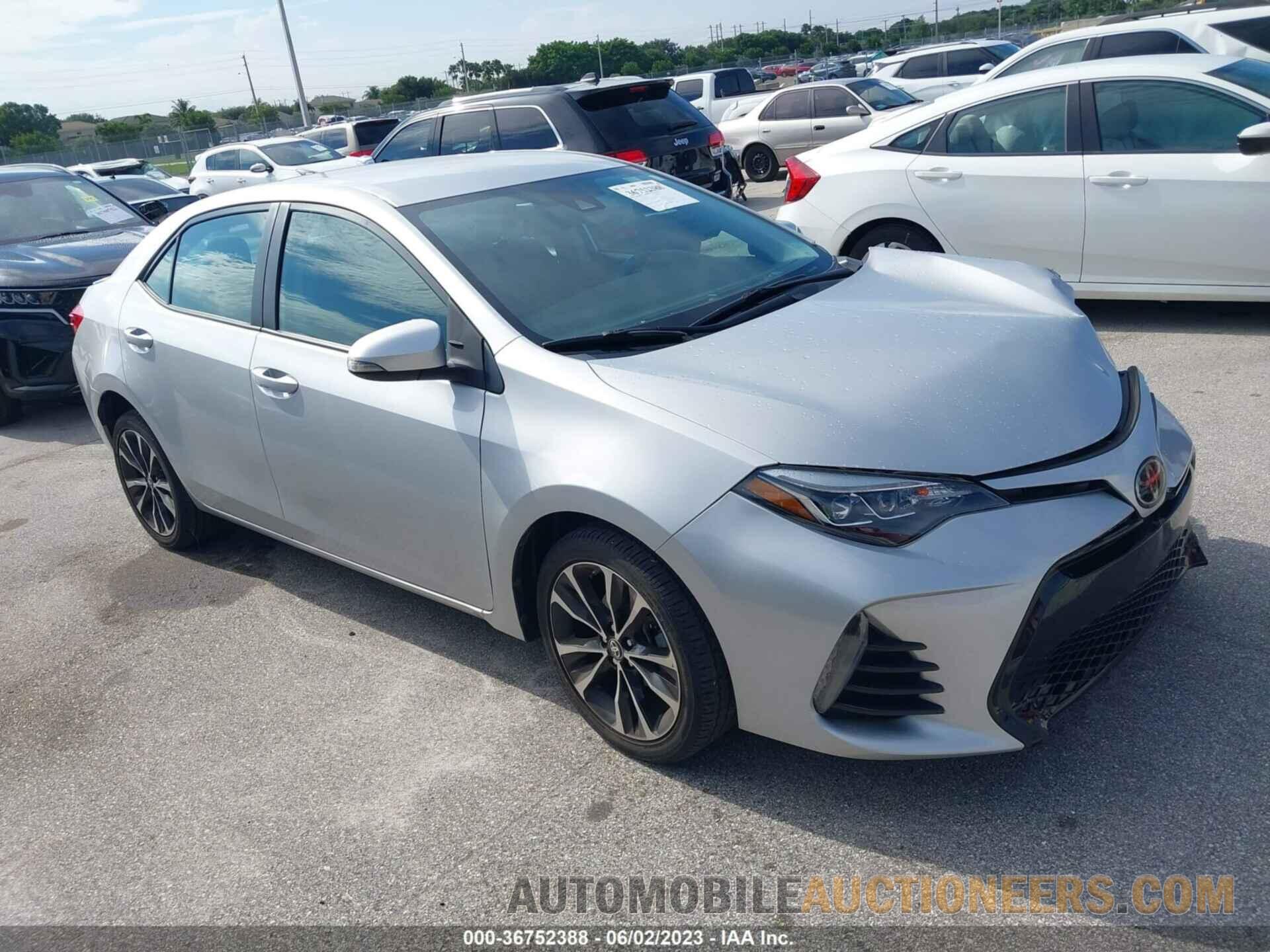 5YFBURHE8KP933736 TOYOTA COROLLA 2019