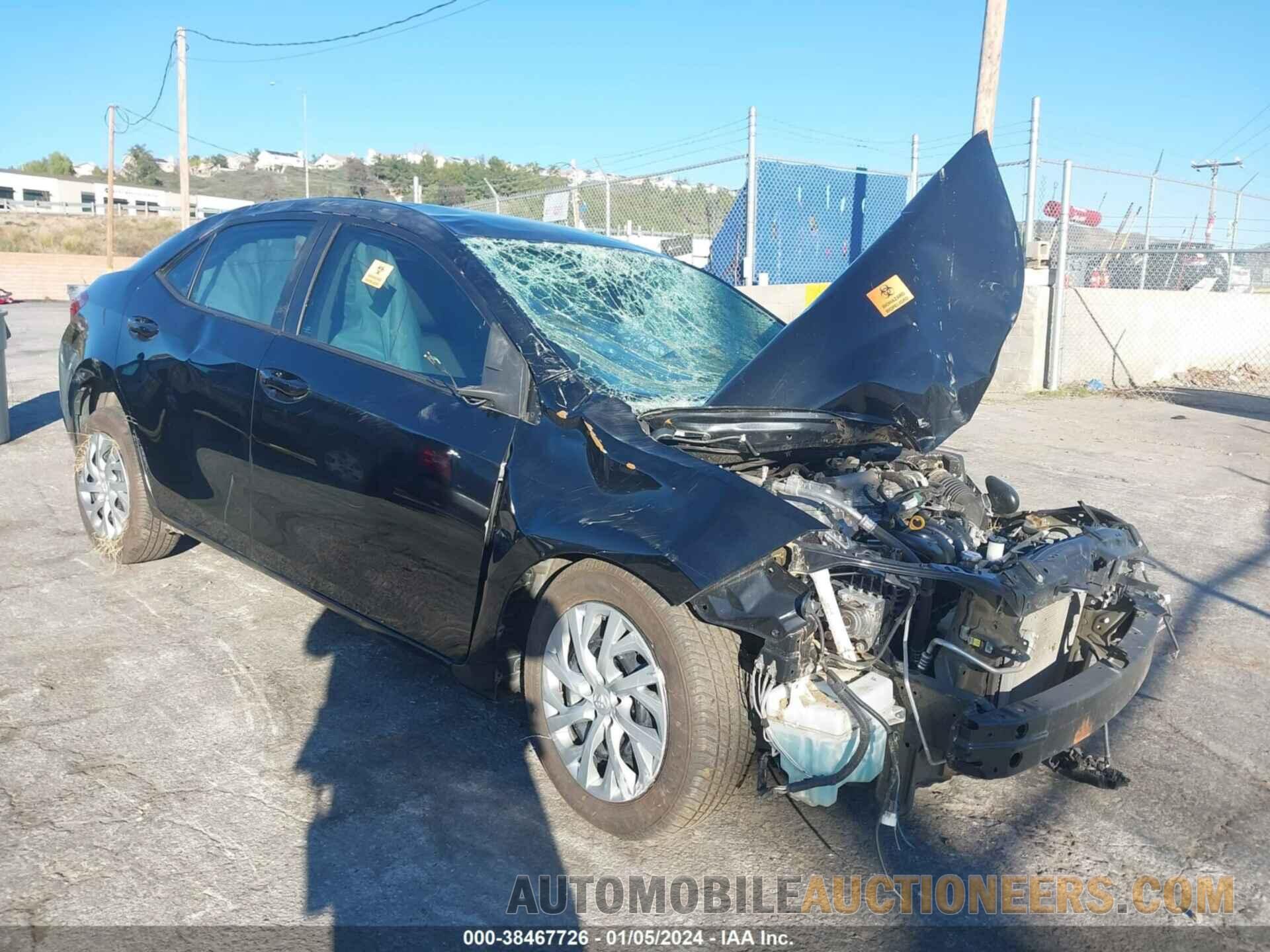 5YFBURHE8KP937124 TOYOTA COROLLA 2019