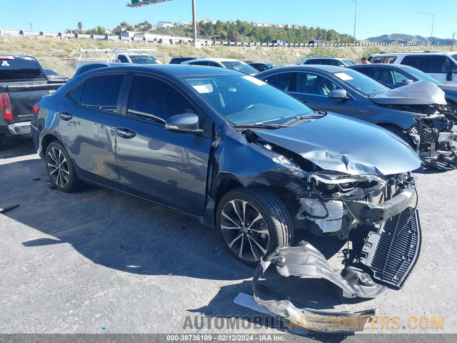 5YFBURHE8KP948611 TOYOTA COROLLA 2019