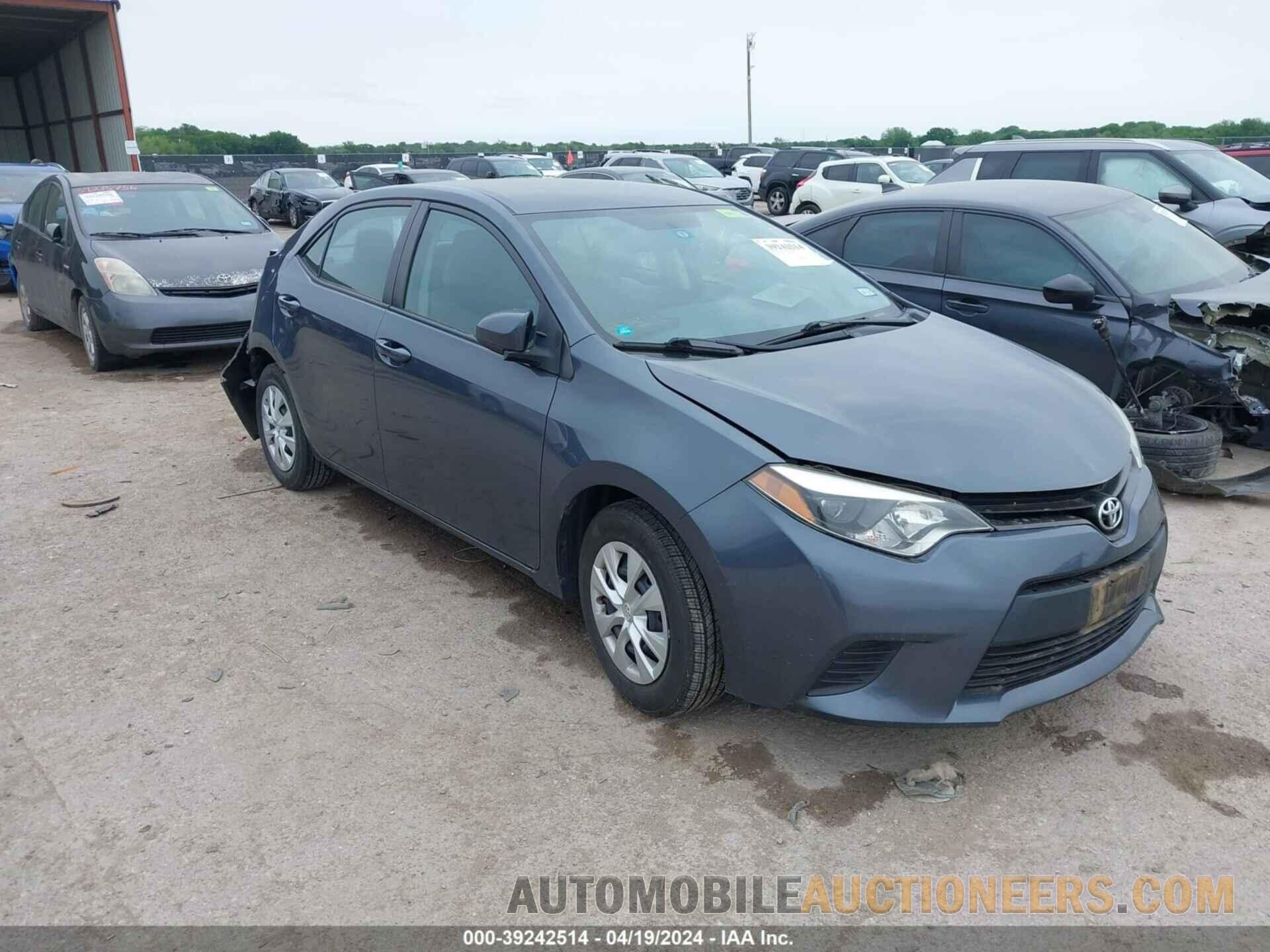 5YFBURHE9FP180451 TOYOTA COROLLA 2015