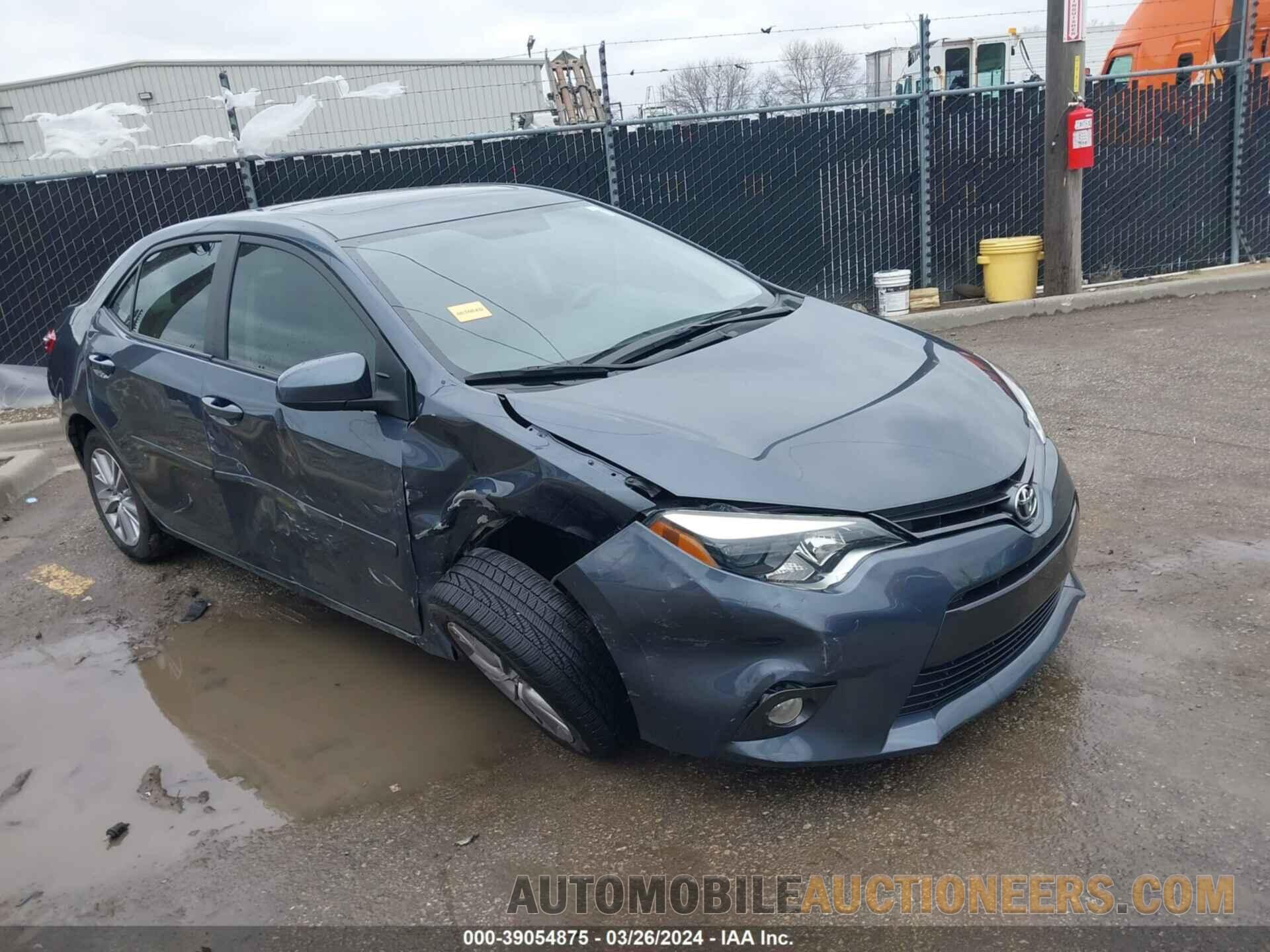 5YFBURHE9FP201833 TOYOTA COROLLA 2015