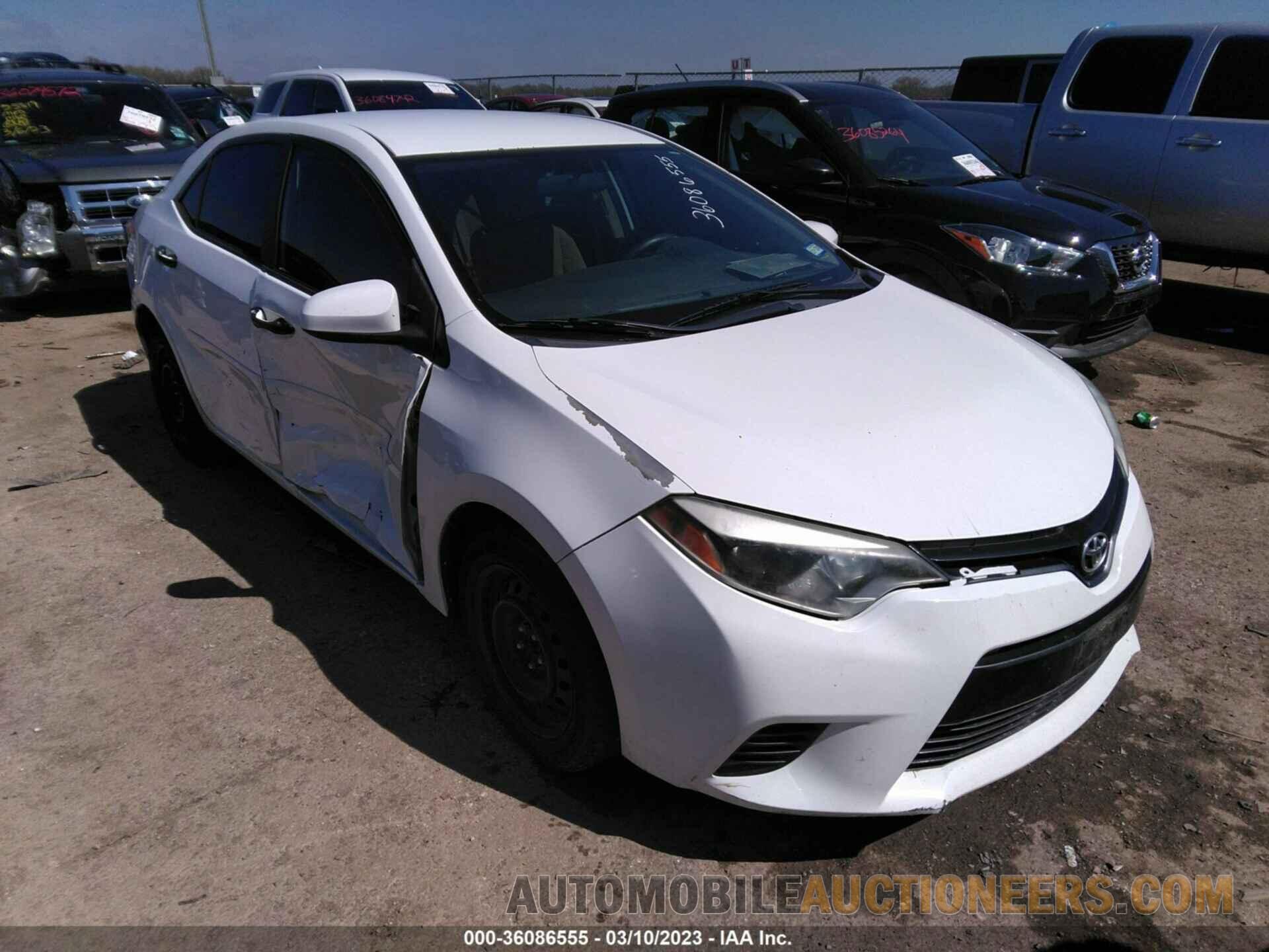 5YFBURHE9FP201900 TOYOTA COROLLA 2015