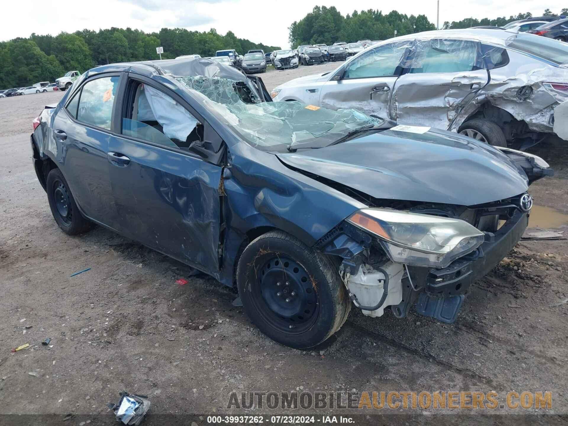 5YFBURHE9FP206742 TOYOTA COROLLA 2015