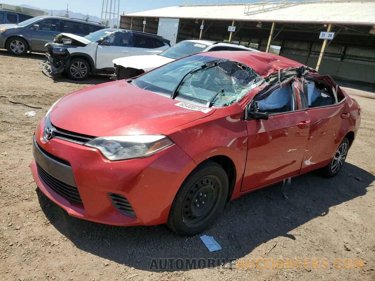 5YFBURHE9FP212816 TOYOTA COROLLA 2015