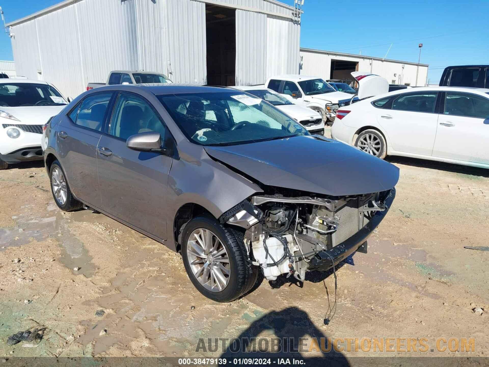 5YFBURHE9FP214193 TOYOTA COROLLA 2015