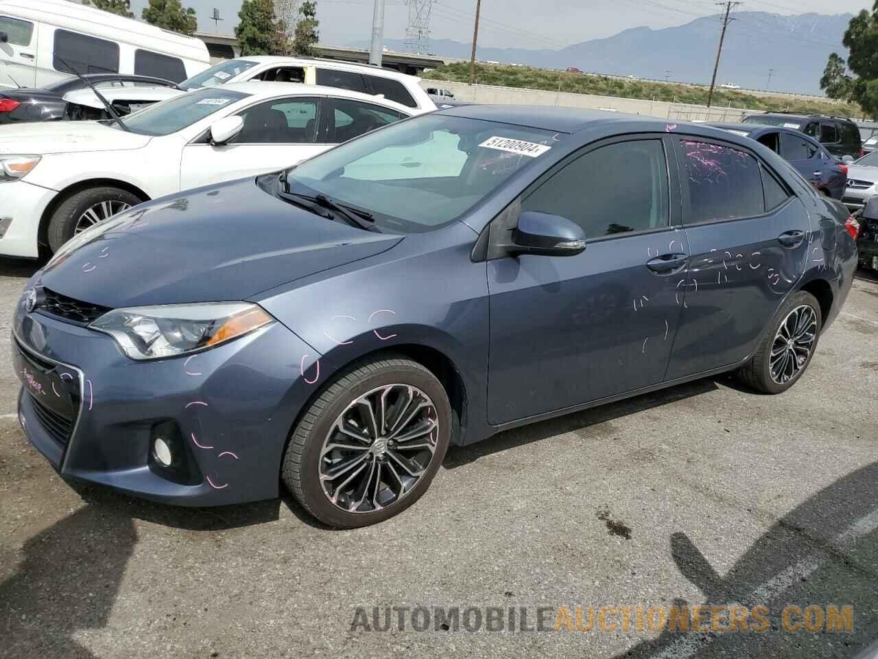 5YFBURHE9FP218311 TOYOTA COROLLA 2015