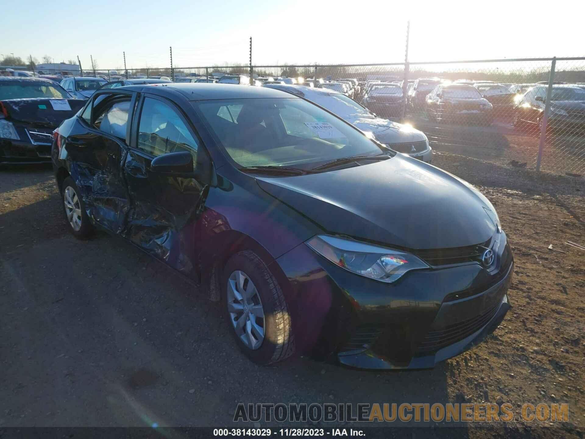 5YFBURHE9FP221628 TOYOTA COROLLA 2015