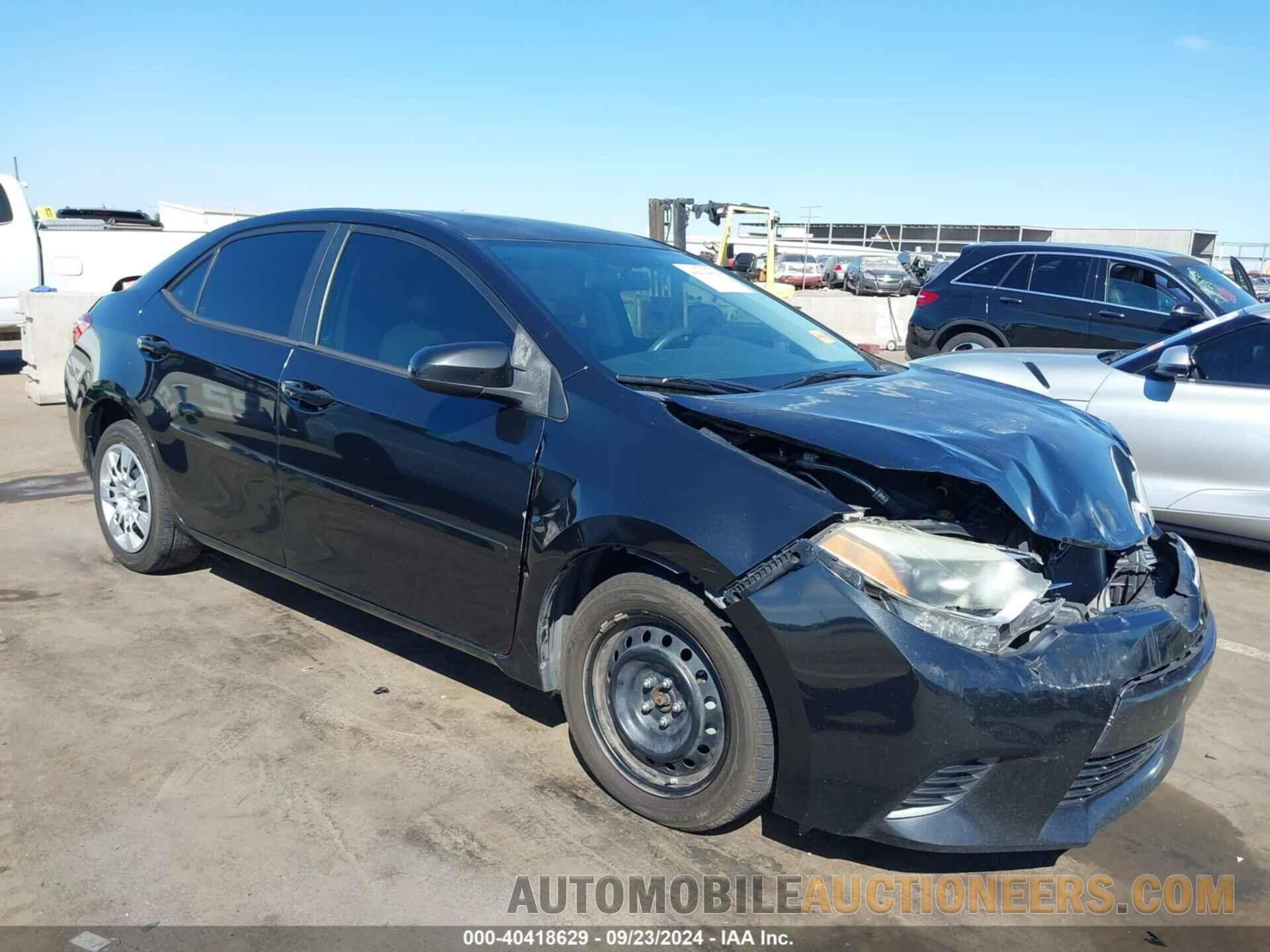 5YFBURHE9FP227106 TOYOTA COROLLA 2015