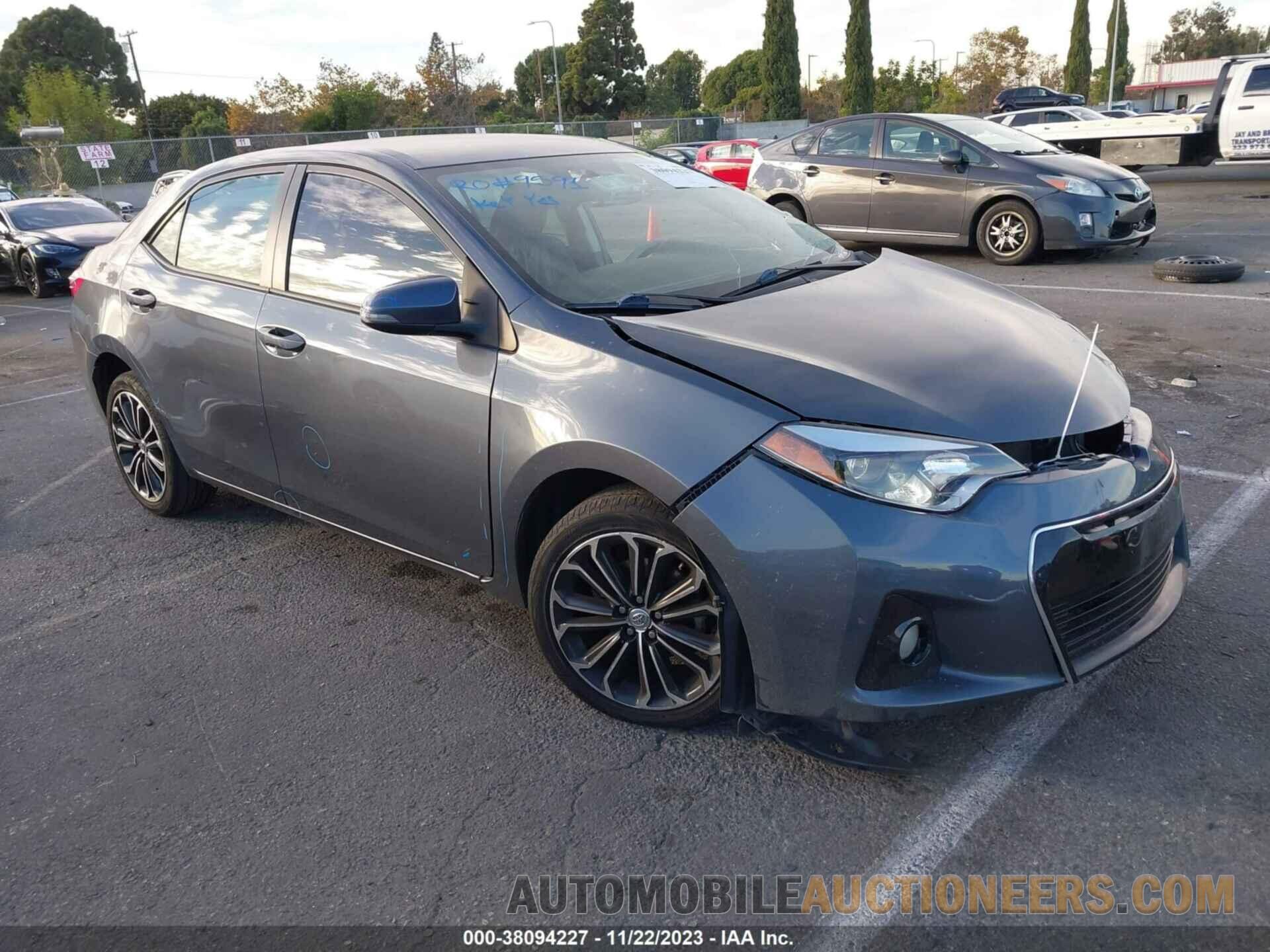 5YFBURHE9FP236193 TOYOTA COROLLA 2015