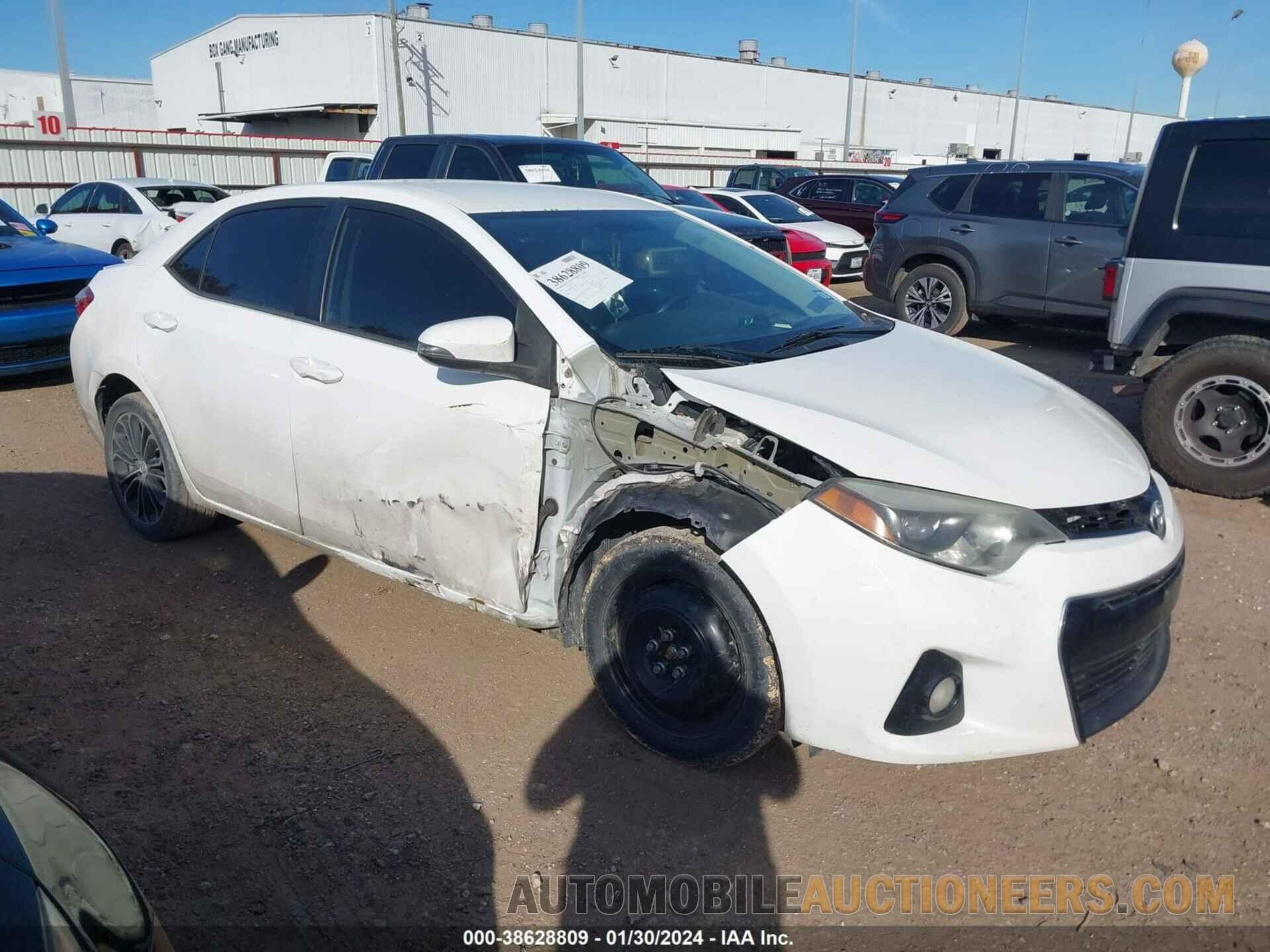 5YFBURHE9FP236839 TOYOTA COROLLA 2015