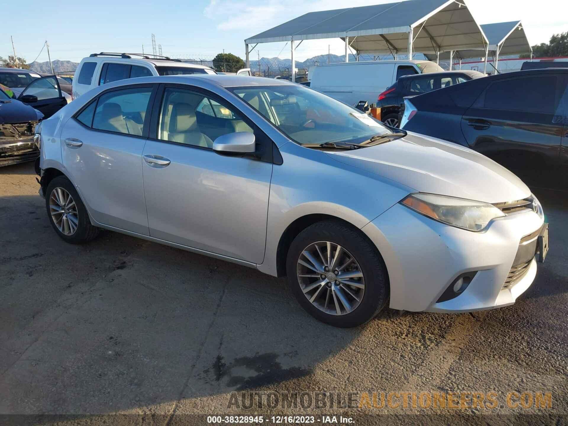 5YFBURHE9FP238526 TOYOTA COROLLA 2015