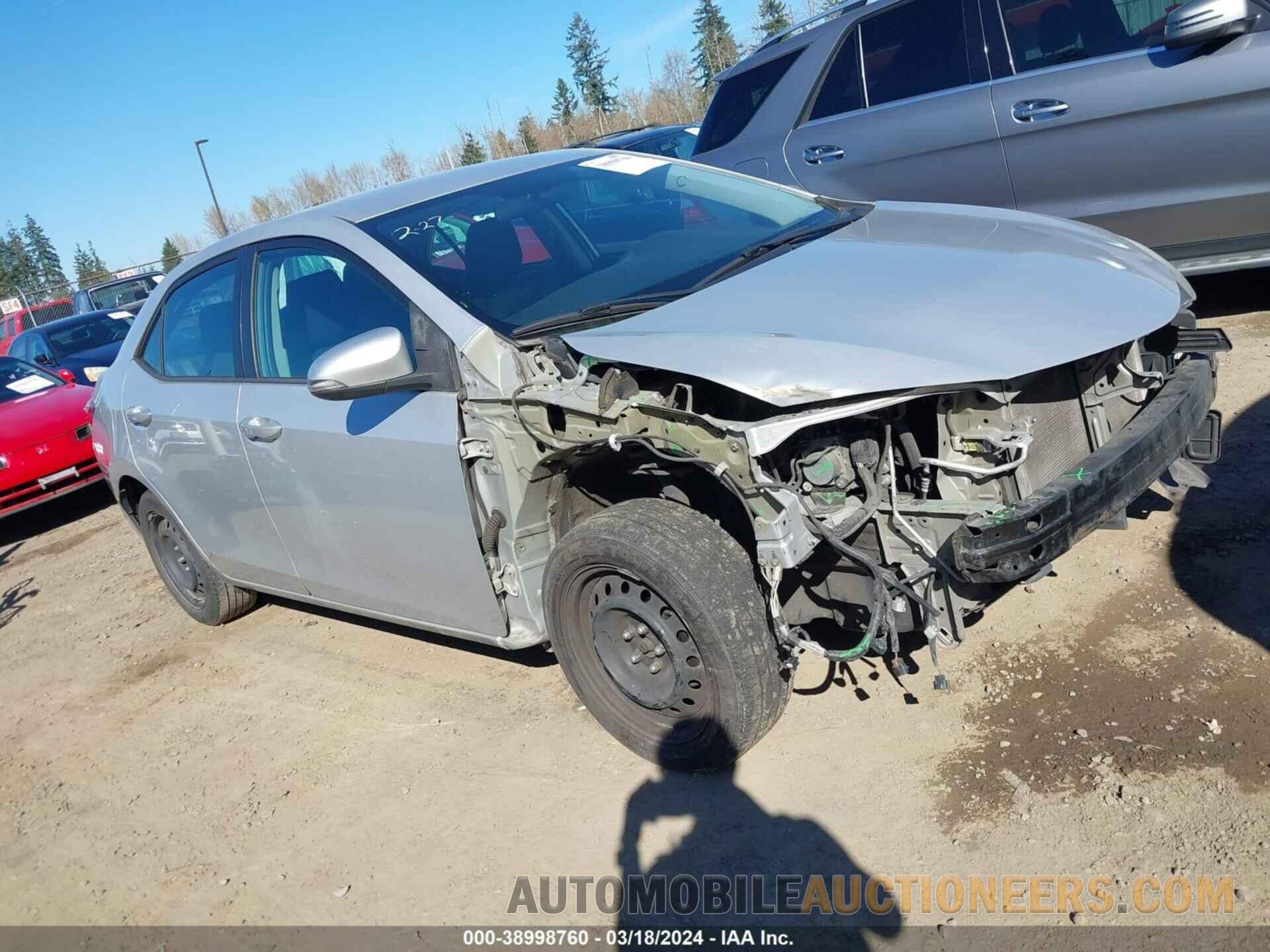 5YFBURHE9FP239997 TOYOTA COROLLA 2015