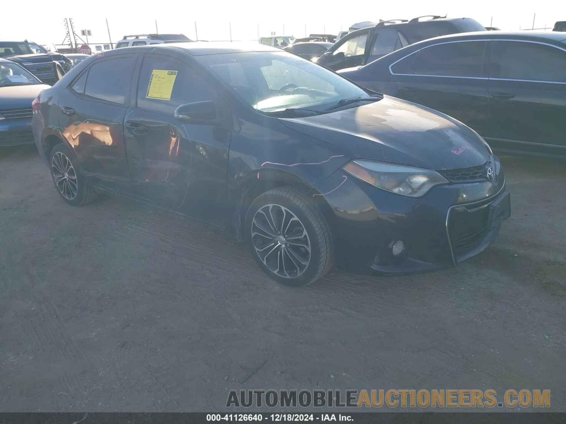 5YFBURHE9FP245976 TOYOTA COROLLA 2015