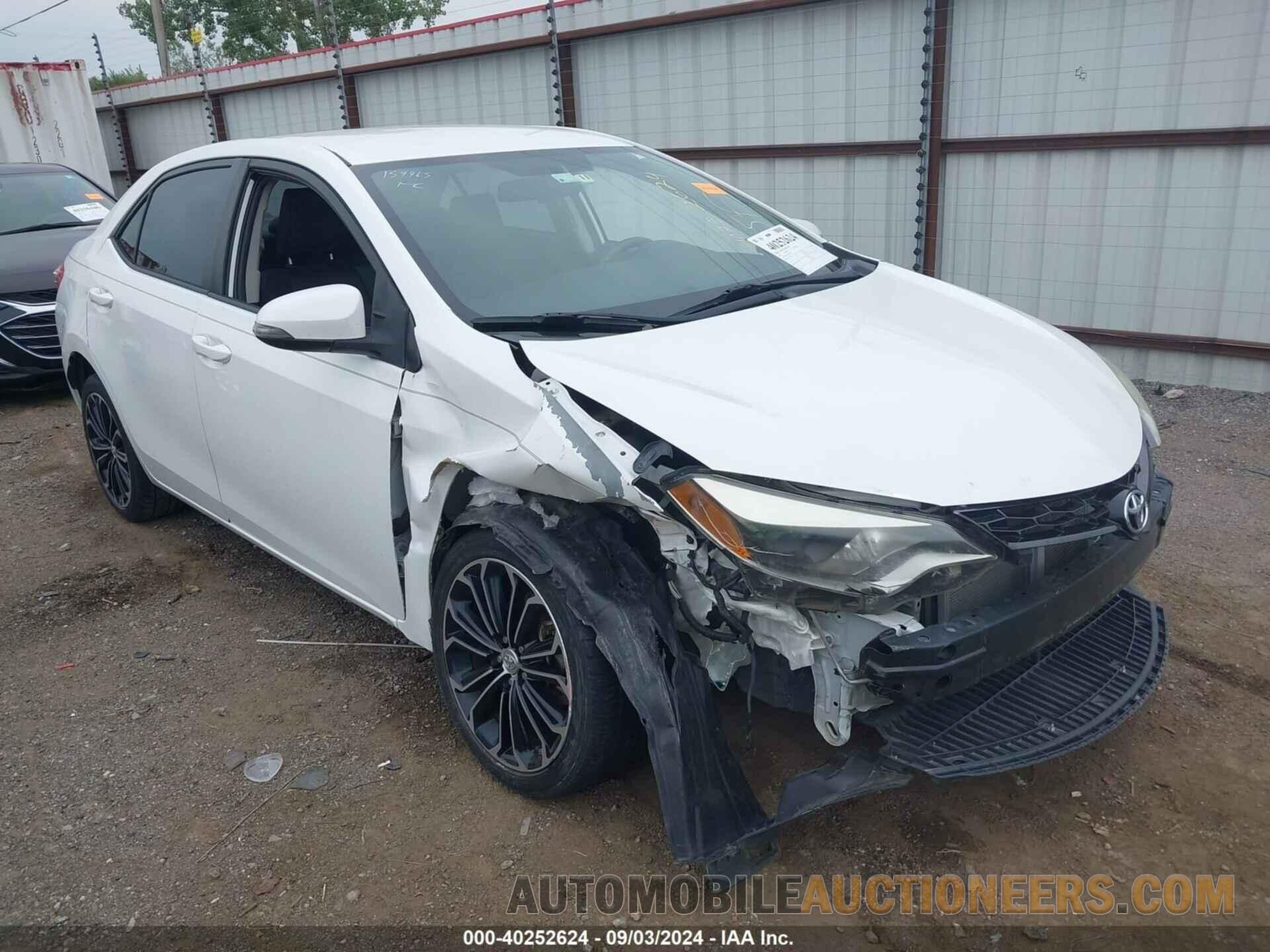 5YFBURHE9FP251292 TOYOTA COROLLA 2015