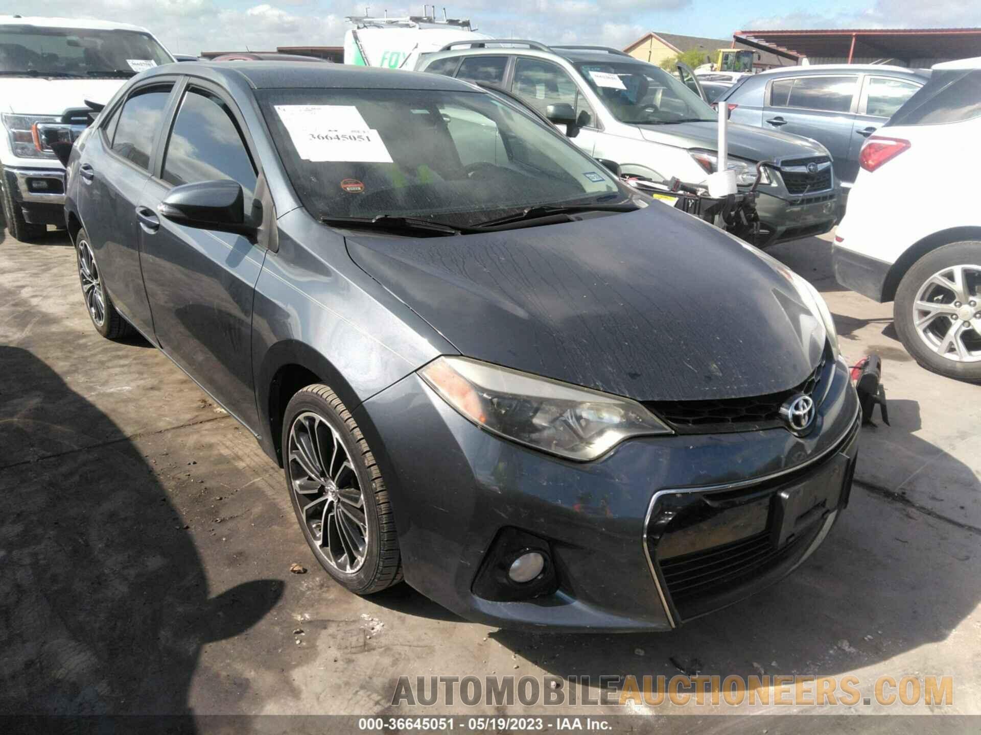 5YFBURHE9FP252359 TOYOTA COROLLA 2015