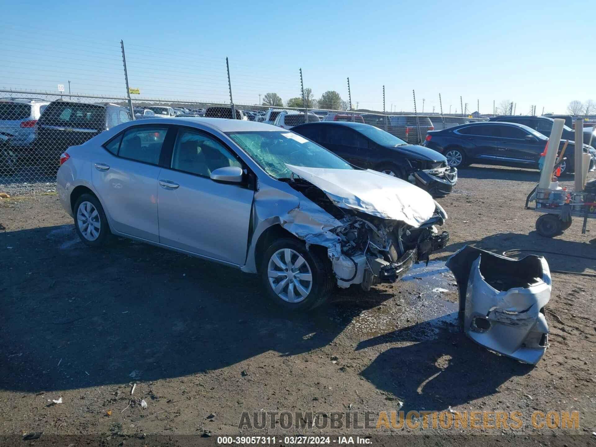 5YFBURHE9FP257402 TOYOTA COROLLA 2015