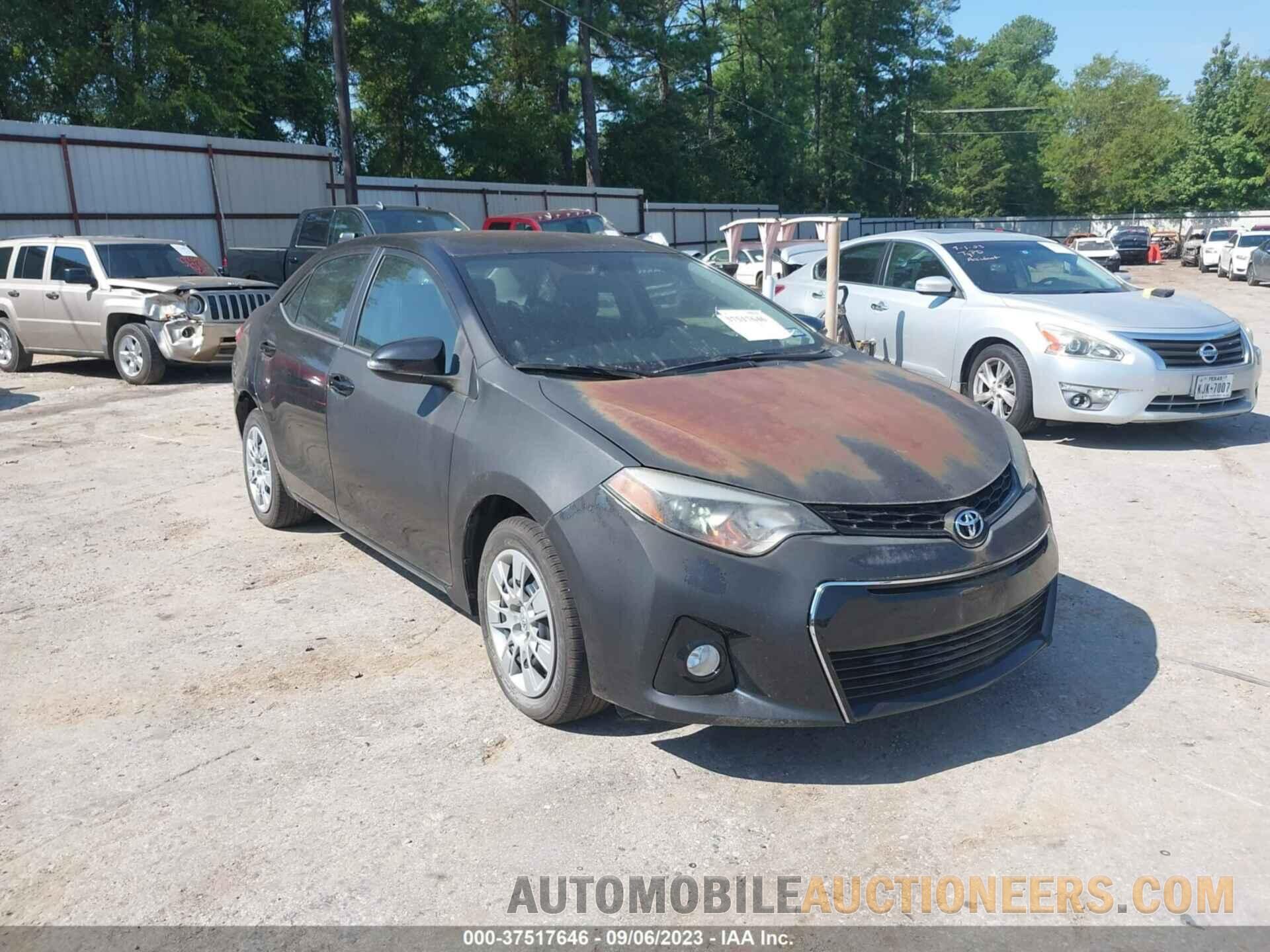 5YFBURHE9FP259327 TOYOTA COROLLA 2015