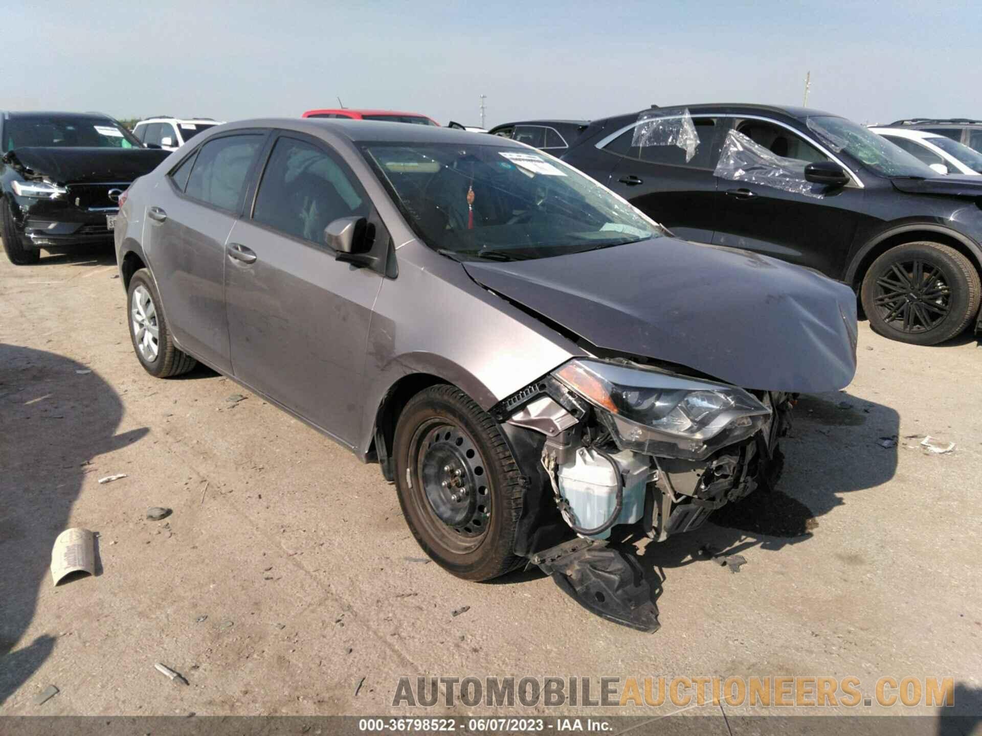 5YFBURHE9FP265905 TOYOTA COROLLA 2015