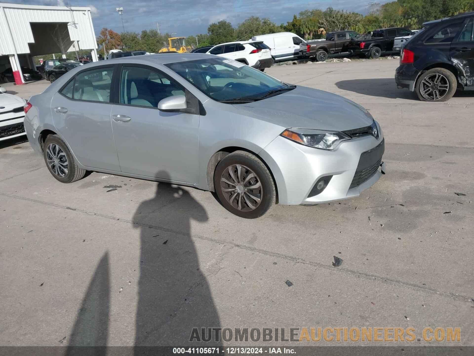 5YFBURHE9FP267590 TOYOTA COROLLA 2015