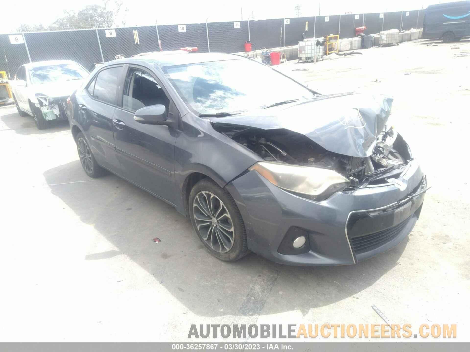 5YFBURHE9FP271140 TOYOTA COROLLA 2015