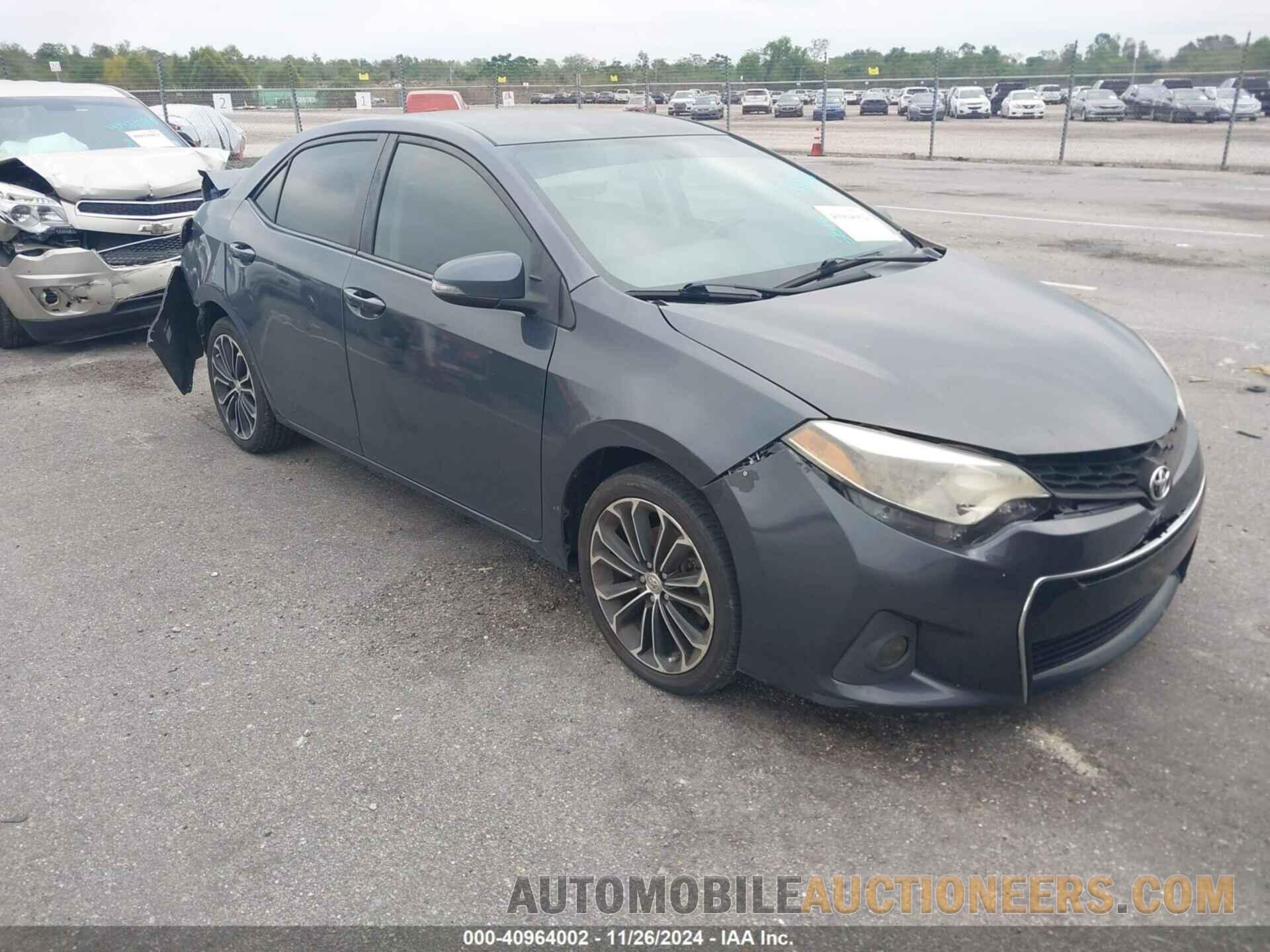 5YFBURHE9FP274538 TOYOTA COROLLA 2015