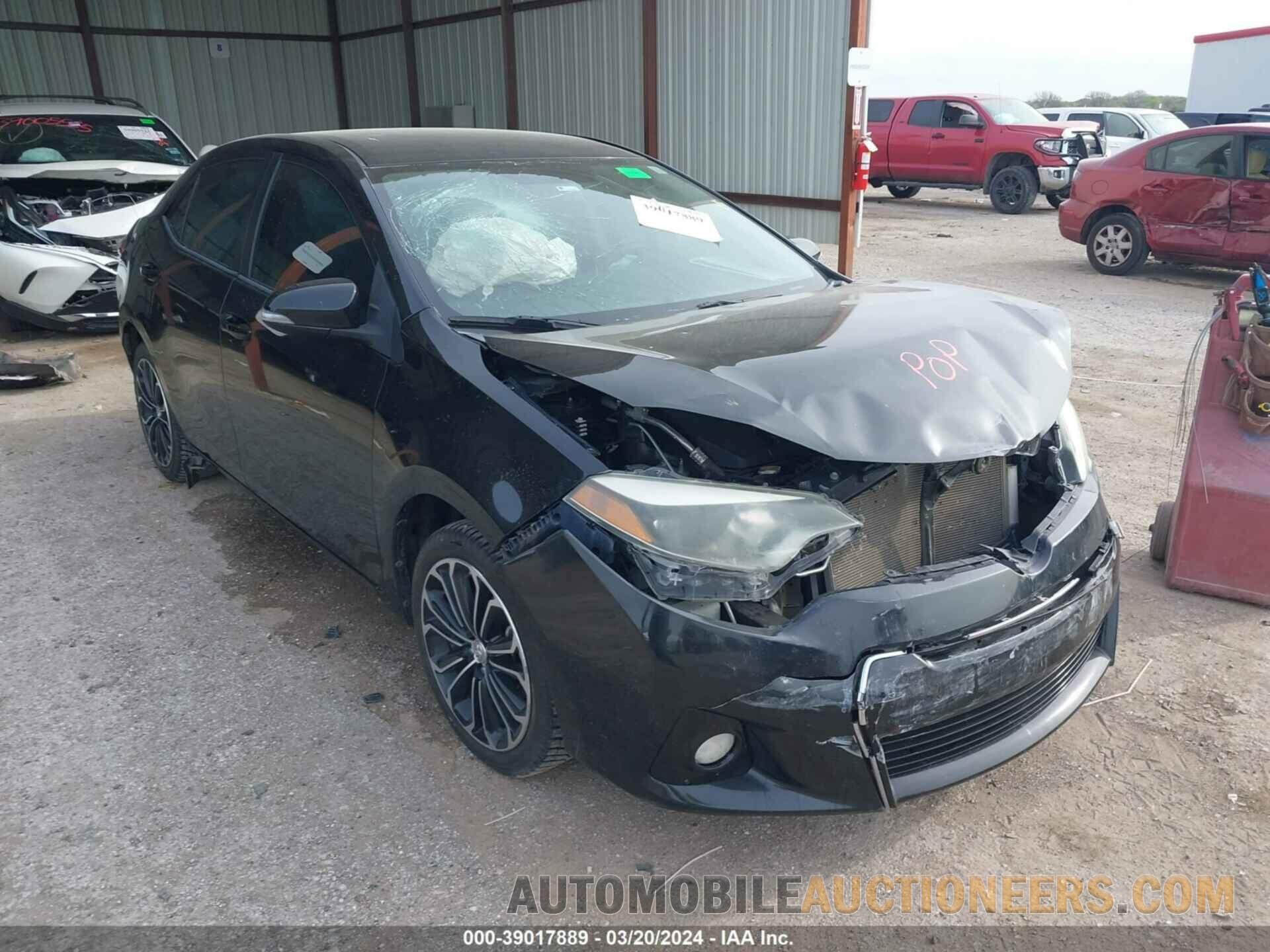 5YFBURHE9FP275589 TOYOTA COROLLA 2015