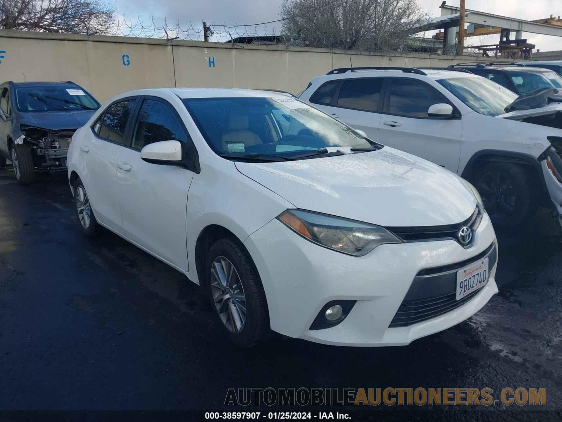 5YFBURHE9FP276192 TOYOTA COROLLA 2015