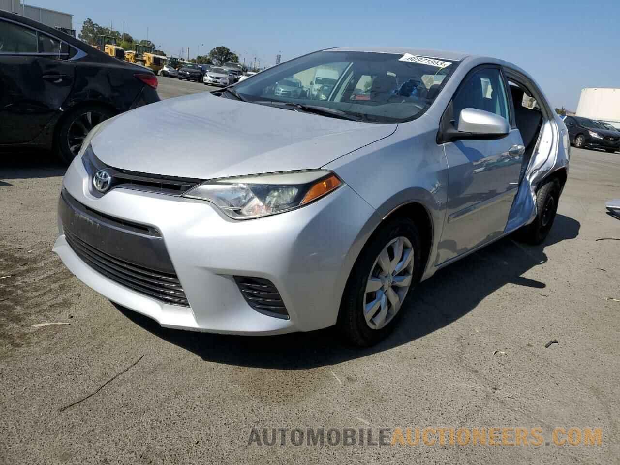 5YFBURHE9FP293672 TOYOTA COROLLA 2015