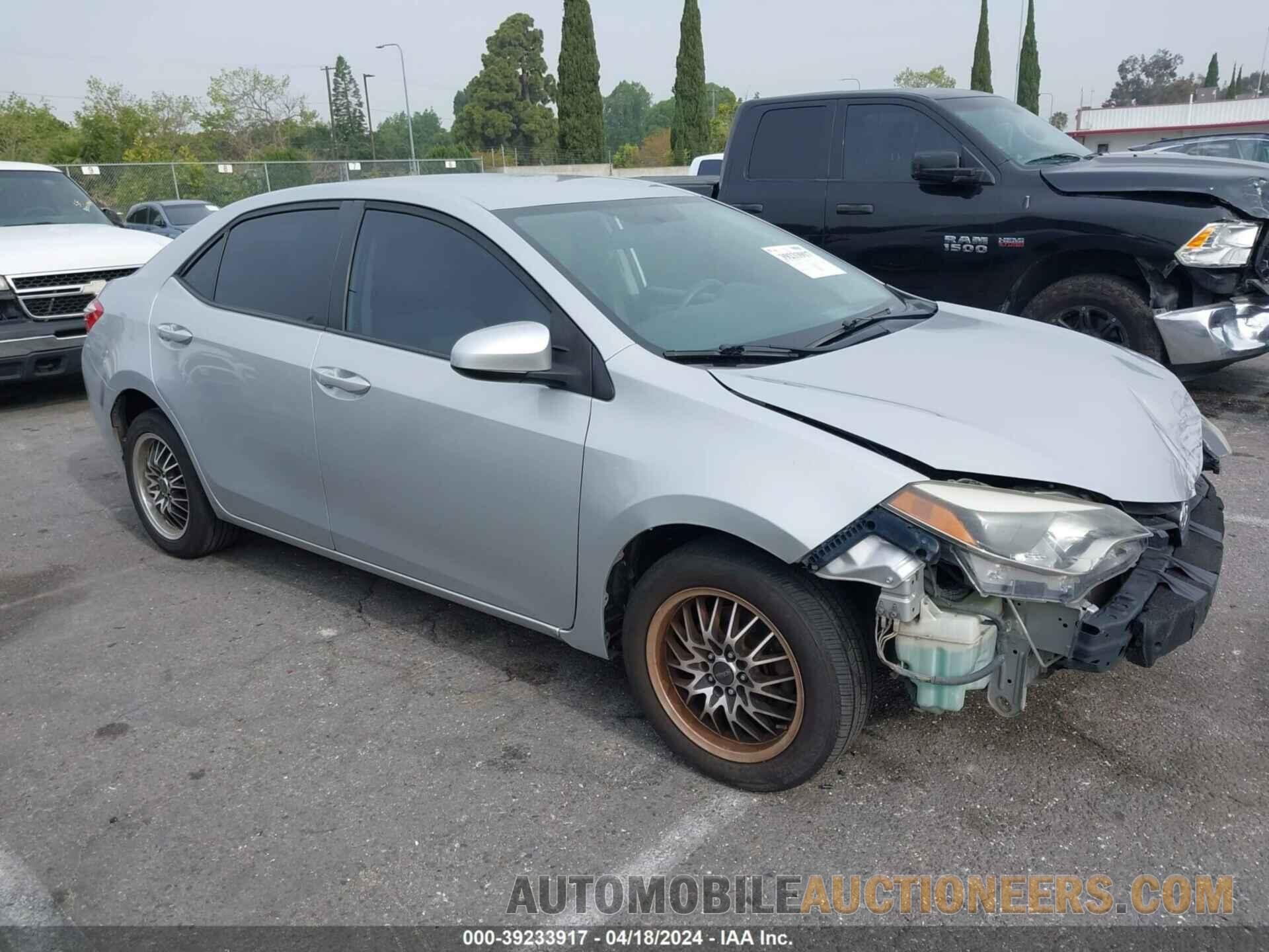 5YFBURHE9FP298788 TOYOTA COROLLA 2015