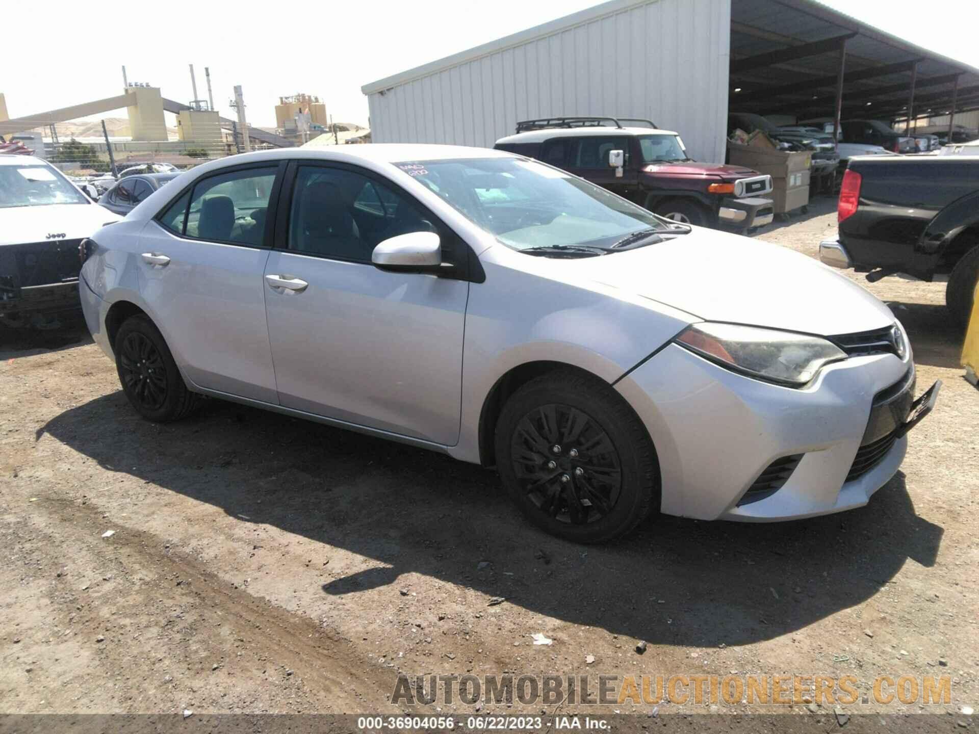 5YFBURHE9FP299231 TOYOTA COROLLA 2015