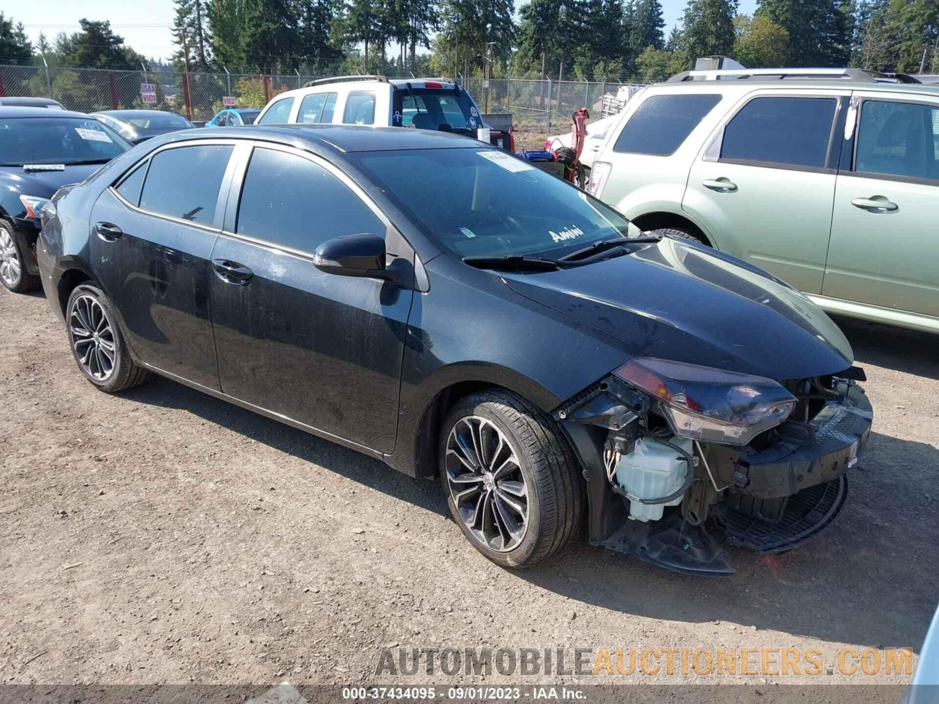 5YFBURHE9FP299617 TOYOTA COROLLA 2015