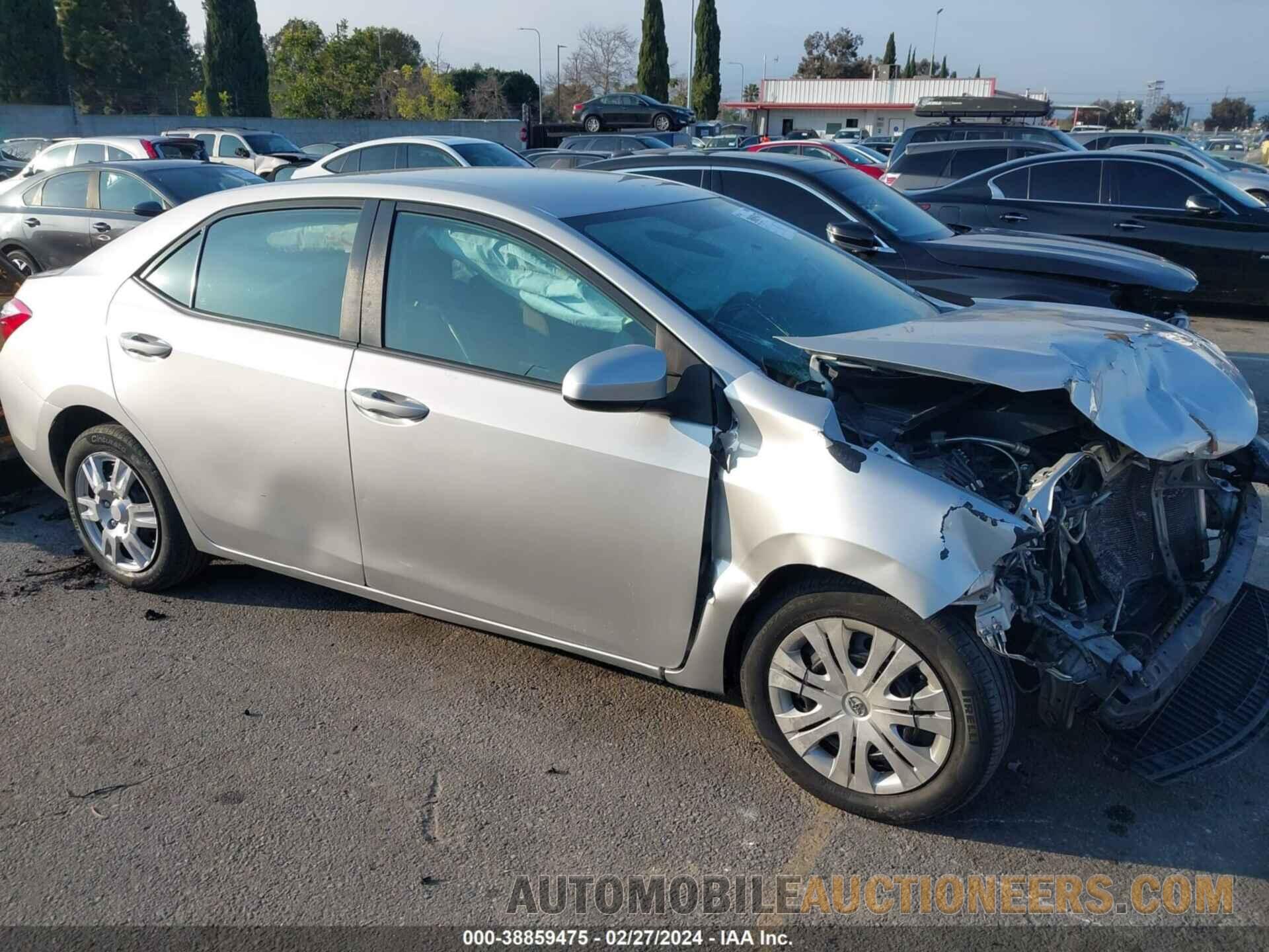 5YFBURHE9FP301320 TOYOTA COROLLA 2015