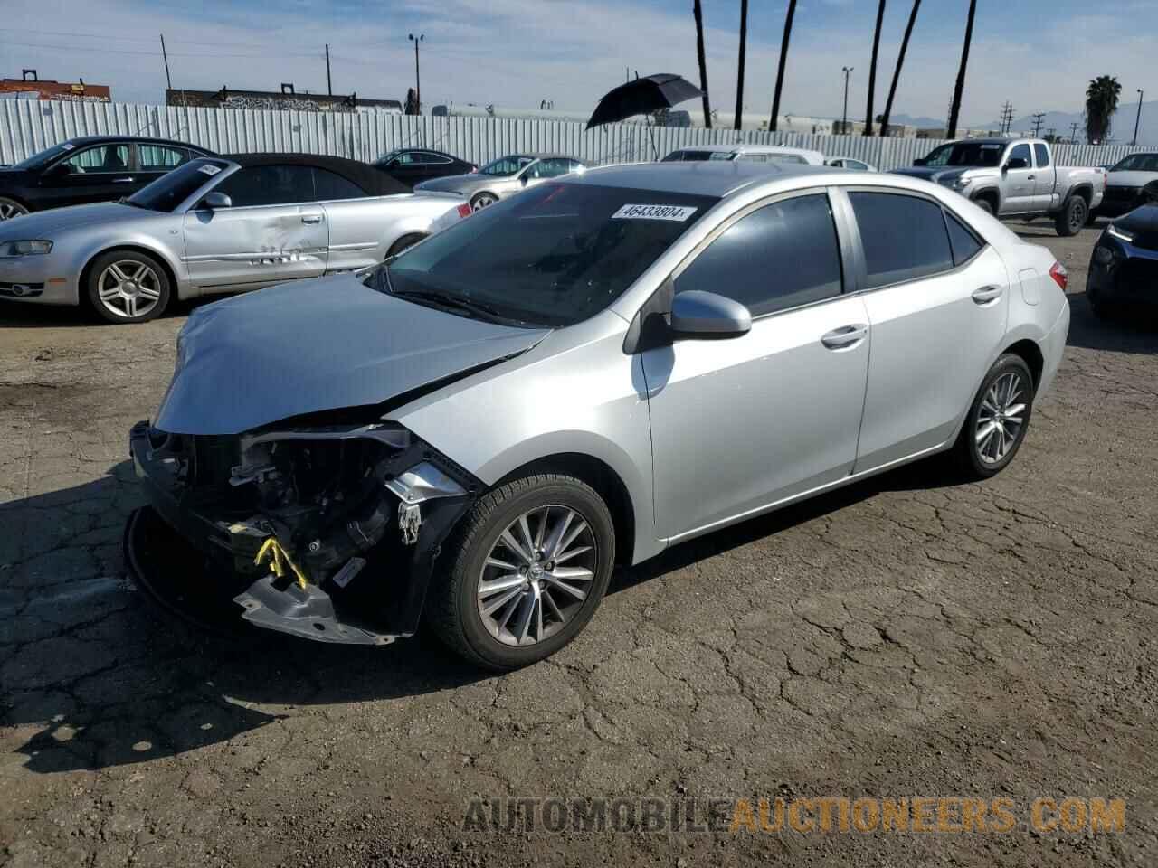 5YFBURHE9FP302709 TOYOTA COROLLA 2015