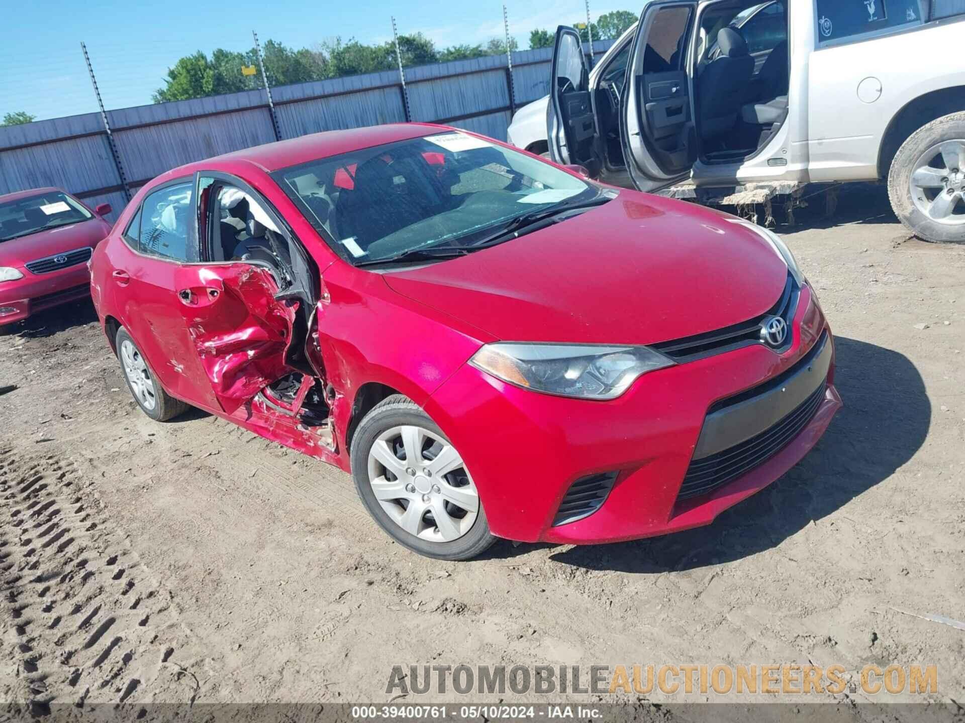 5YFBURHE9FP305514 TOYOTA COROLLA 2015