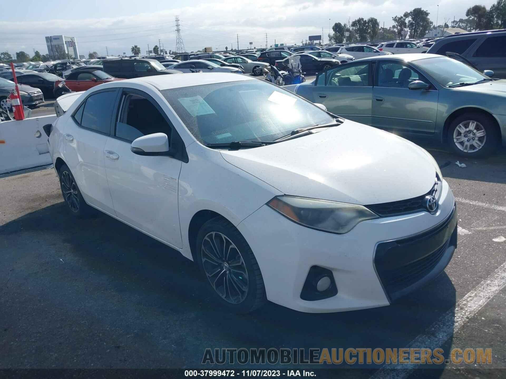 5YFBURHE9FP306212 TOYOTA COROLLA 2015