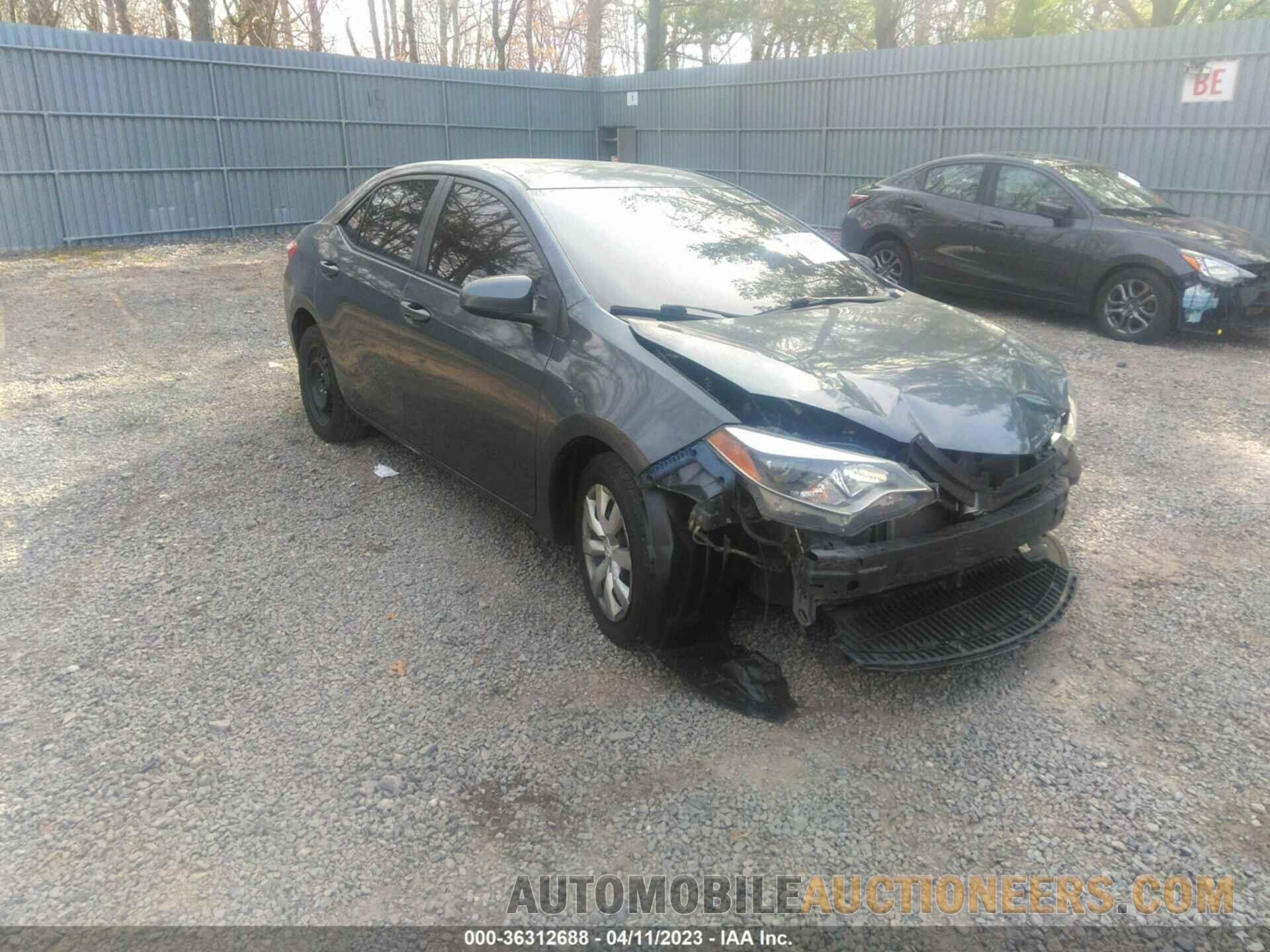 5YFBURHE9FP313757 TOYOTA COROLLA 2015