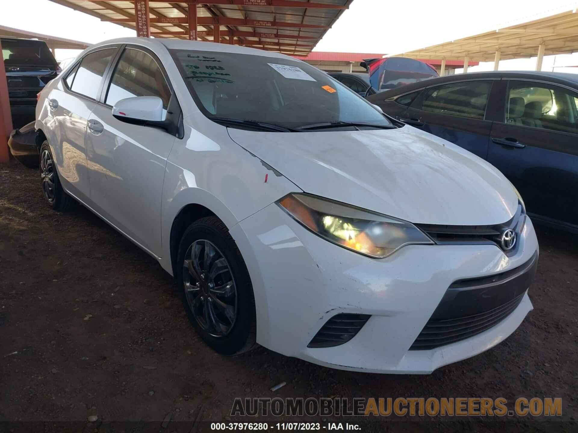 5YFBURHE9FP314617 TOYOTA COROLLA 2015