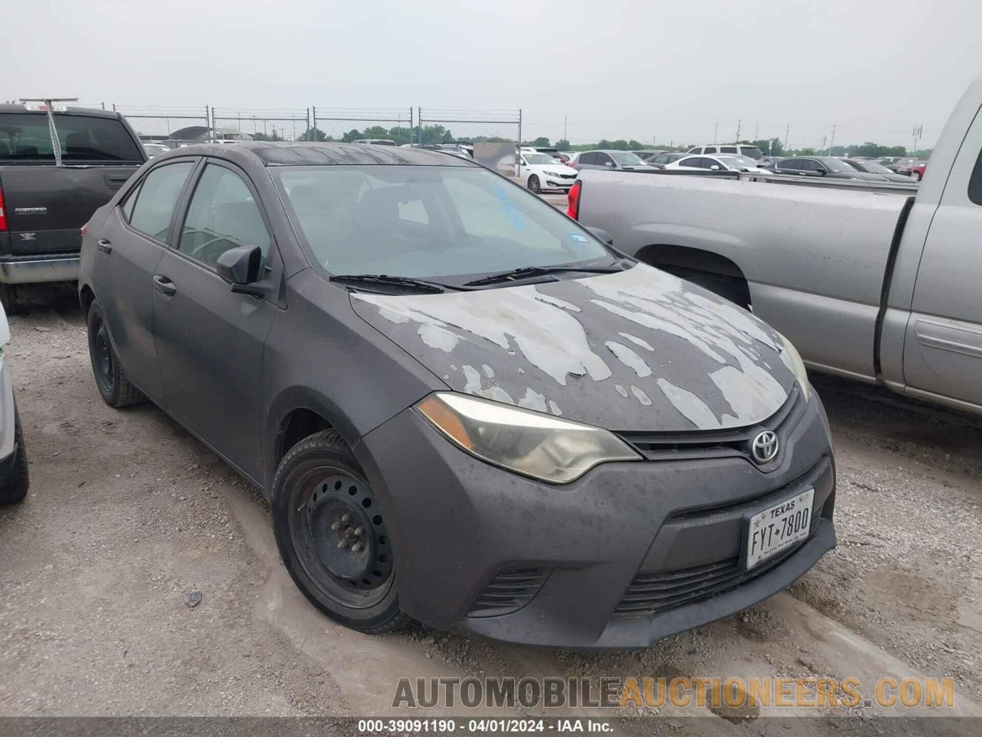 5YFBURHE9FP327335 TOYOTA COROLLA 2015