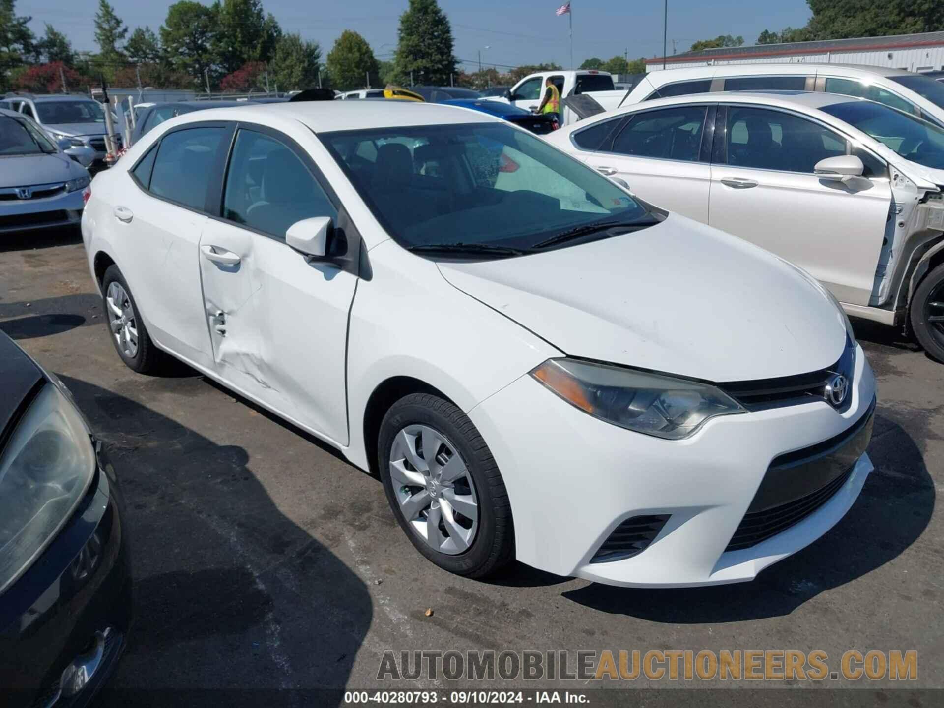 5YFBURHE9FP328324 TOYOTA COROLLA 2015