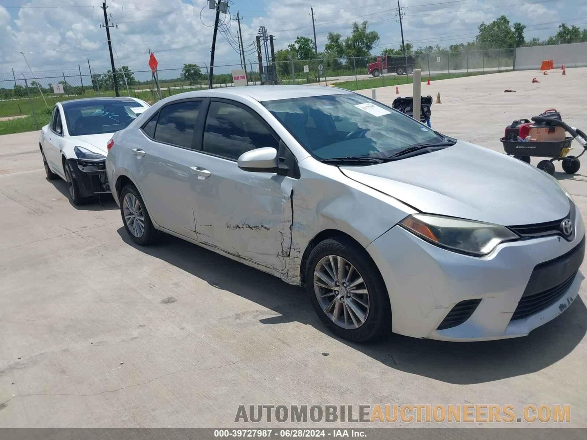 5YFBURHE9FP333054 TOYOTA COROLLA 2015