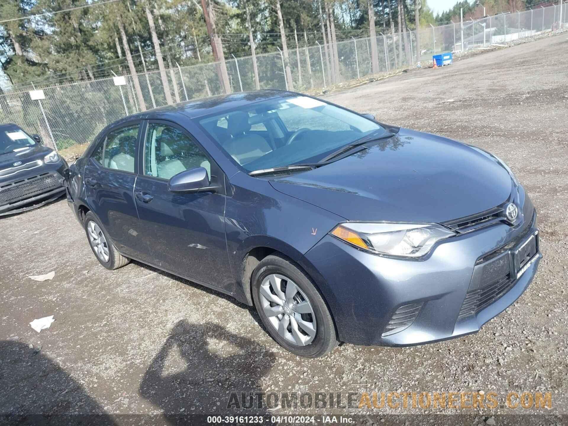 5YFBURHE9FP345401 TOYOTA COROLLA 2015