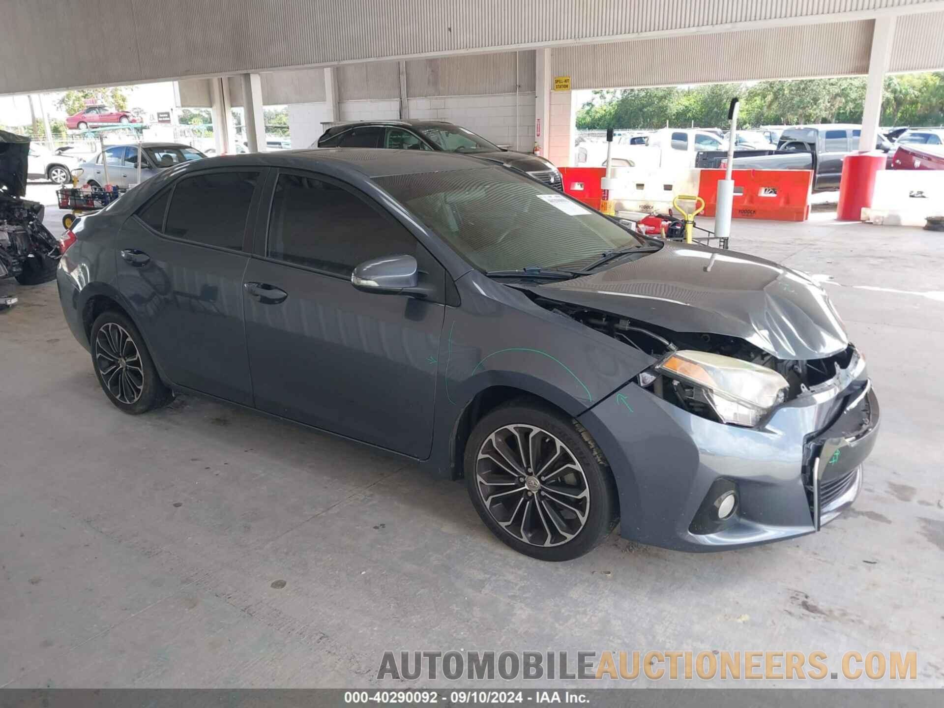 5YFBURHE9FP346094 TOYOTA COROLLA 2015