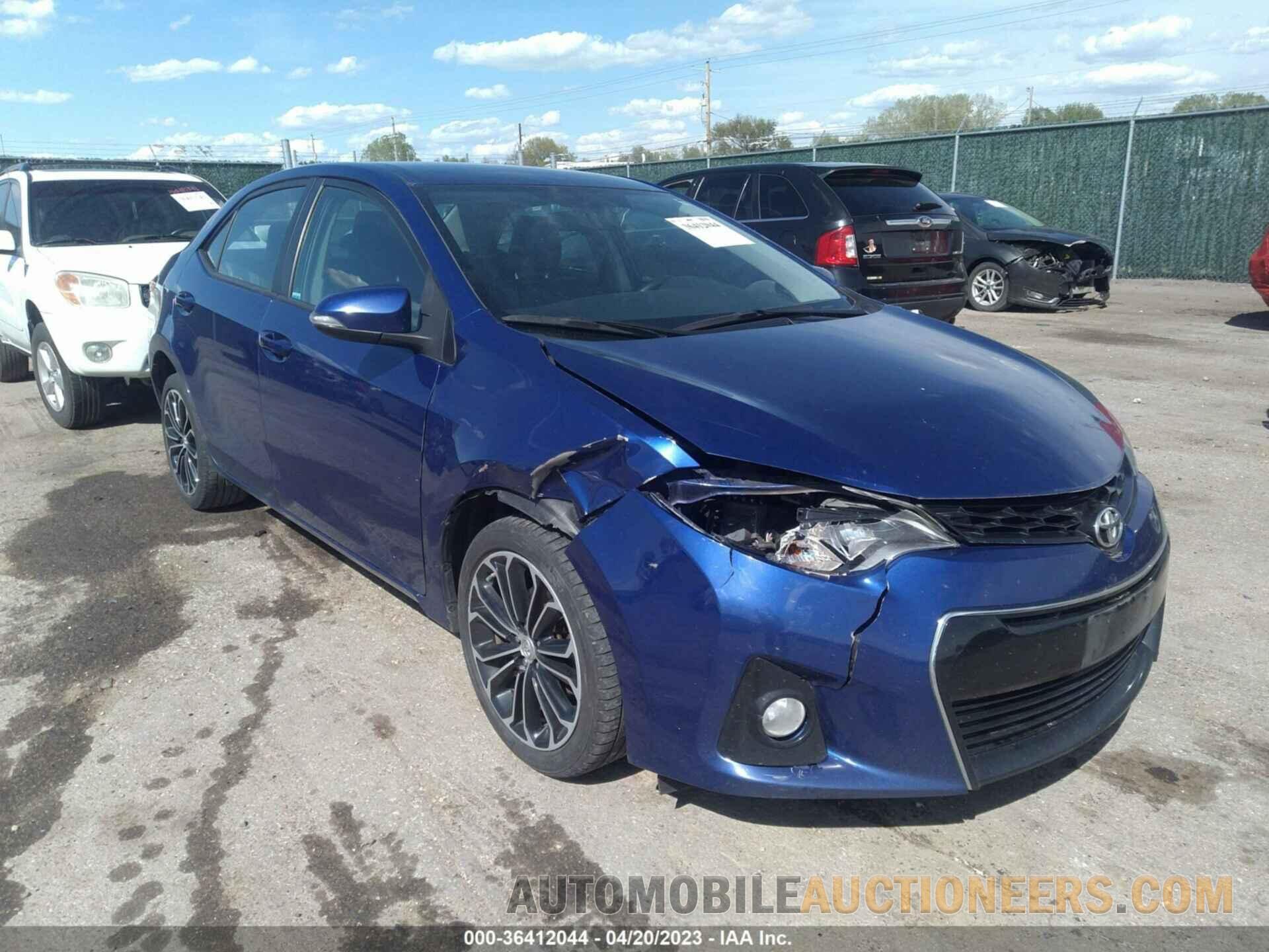 5YFBURHE9FP346807 TOYOTA COROLLA 2015