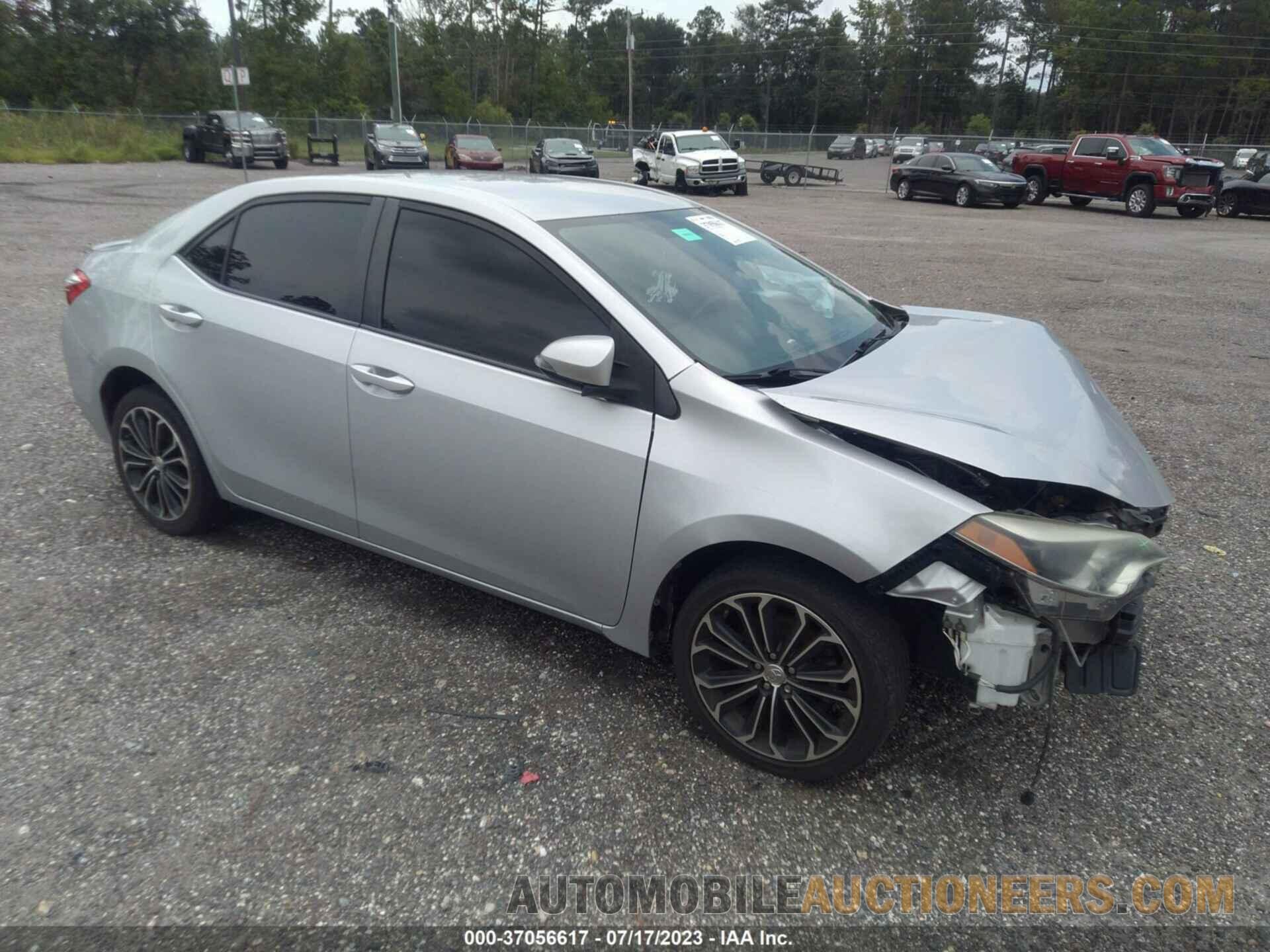 5YFBURHE9FP356558 TOYOTA COROLLA 2015