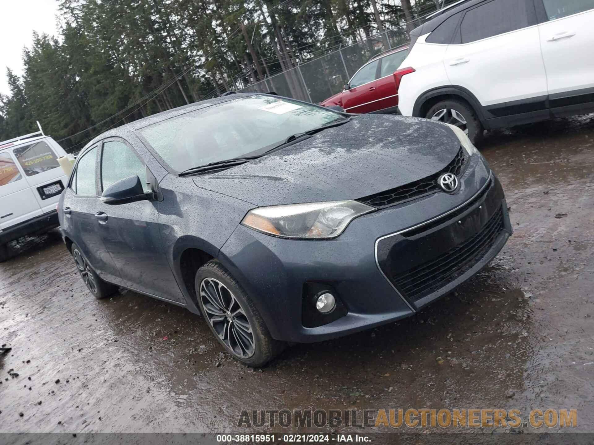 5YFBURHE9FP358827 TOYOTA COROLLA 2015