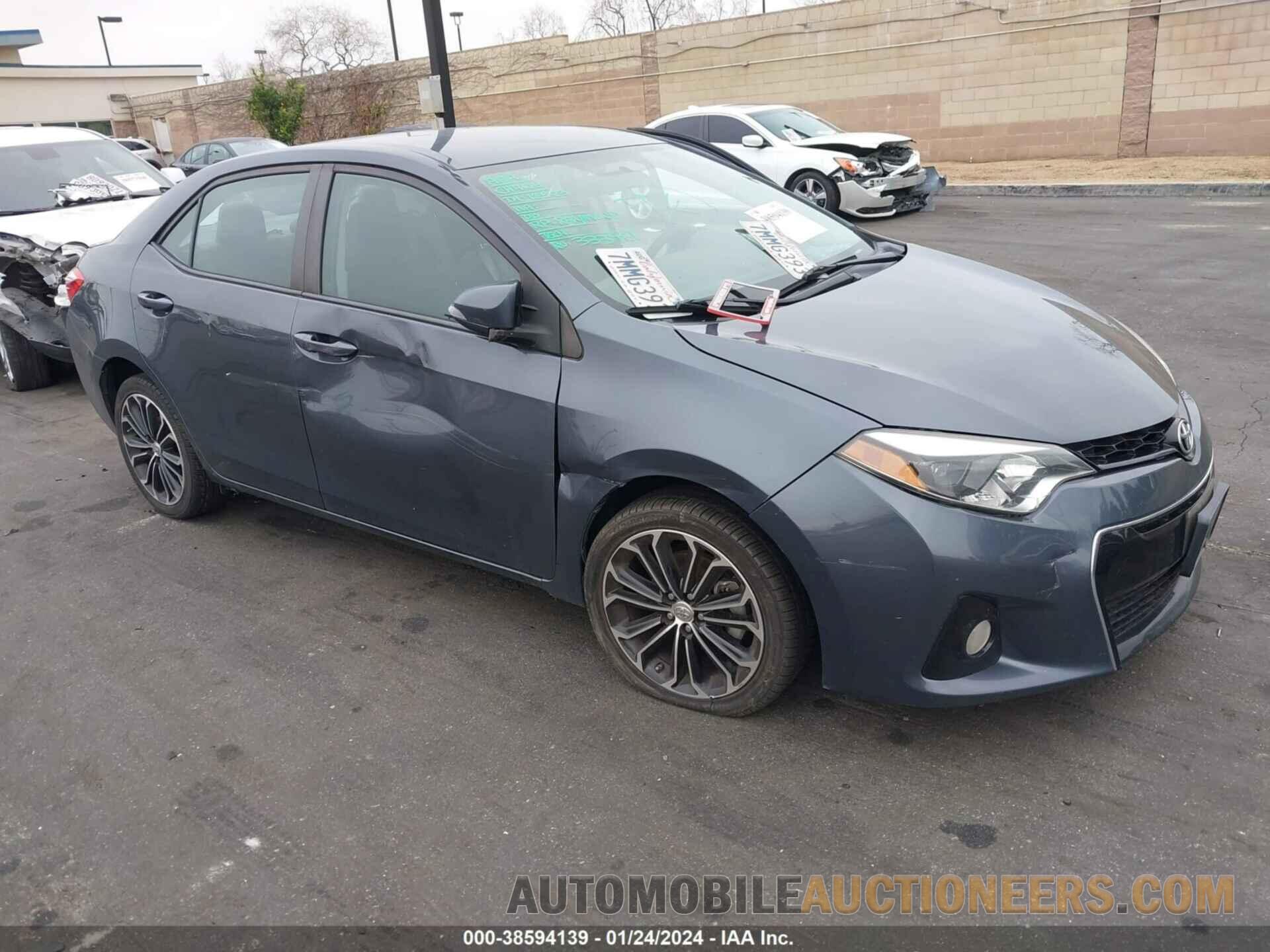 5YFBURHE9FP361646 TOYOTA COROLLA 2015