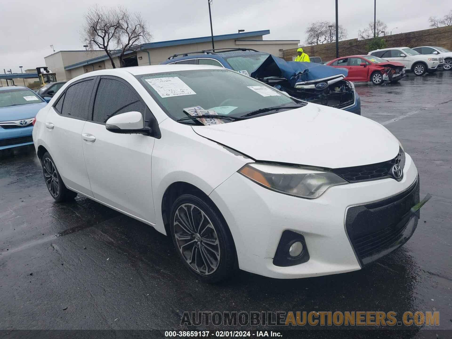 5YFBURHE9FP365552 TOYOTA COROLLA 2015