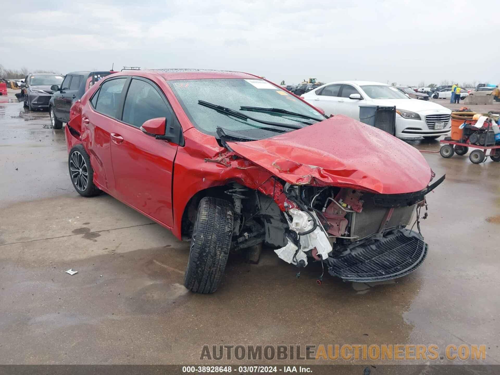 5YFBURHE9FP365700 TOYOTA COROLLA 2015