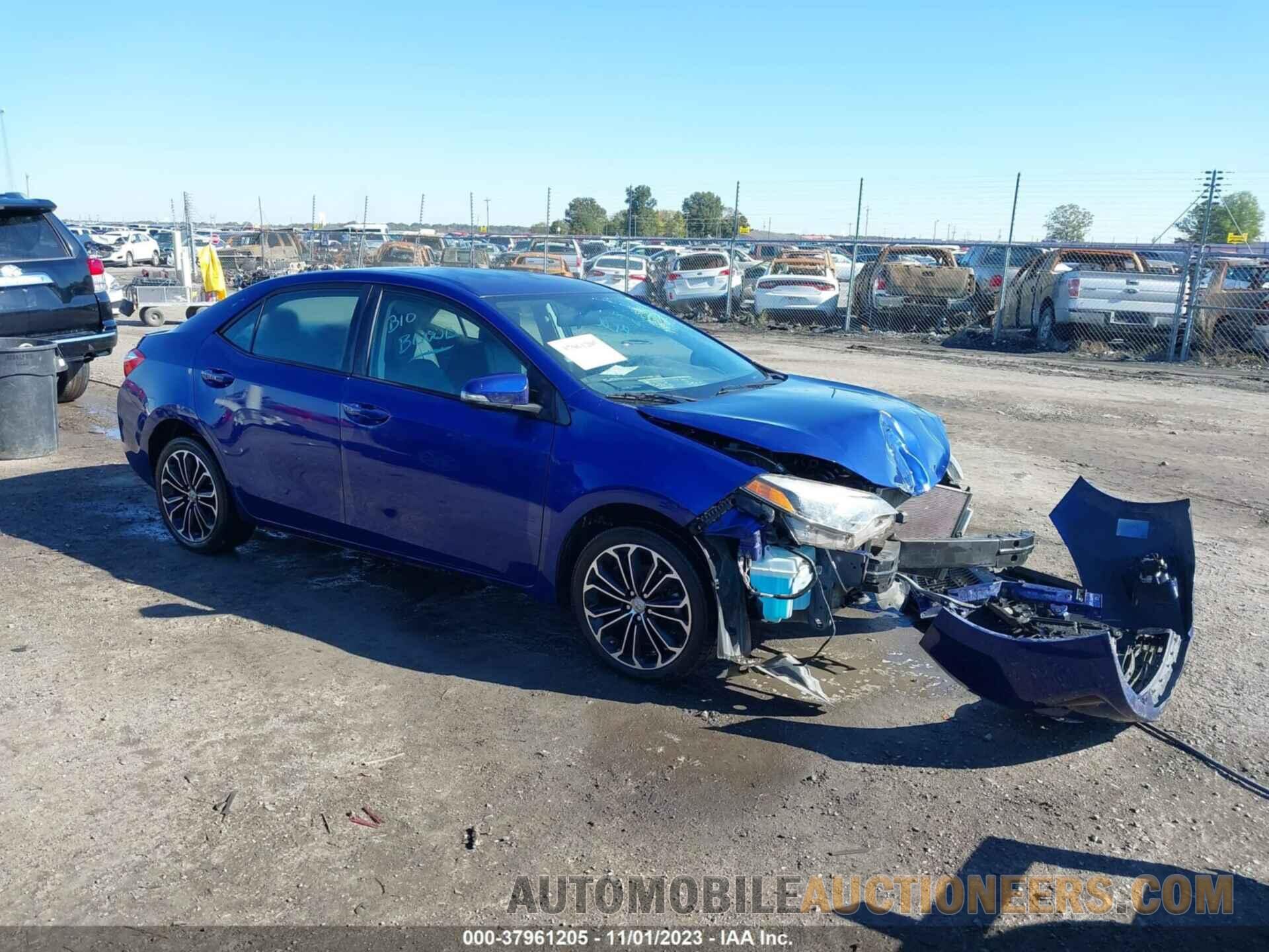 5YFBURHE9GP368520 TOYOTA COROLLA 2016