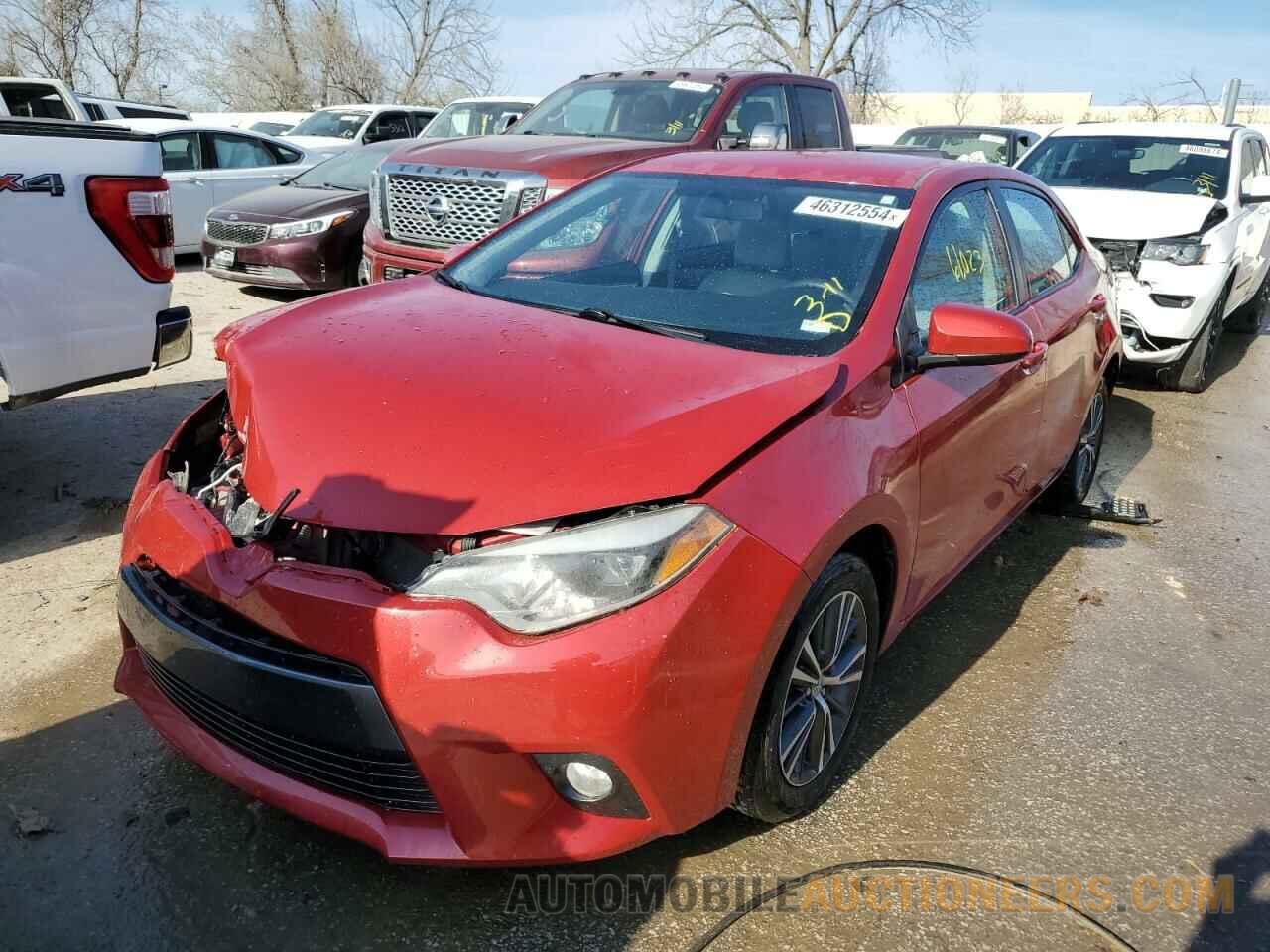 5YFBURHE9GP375239 TOYOTA COROLLA 2016